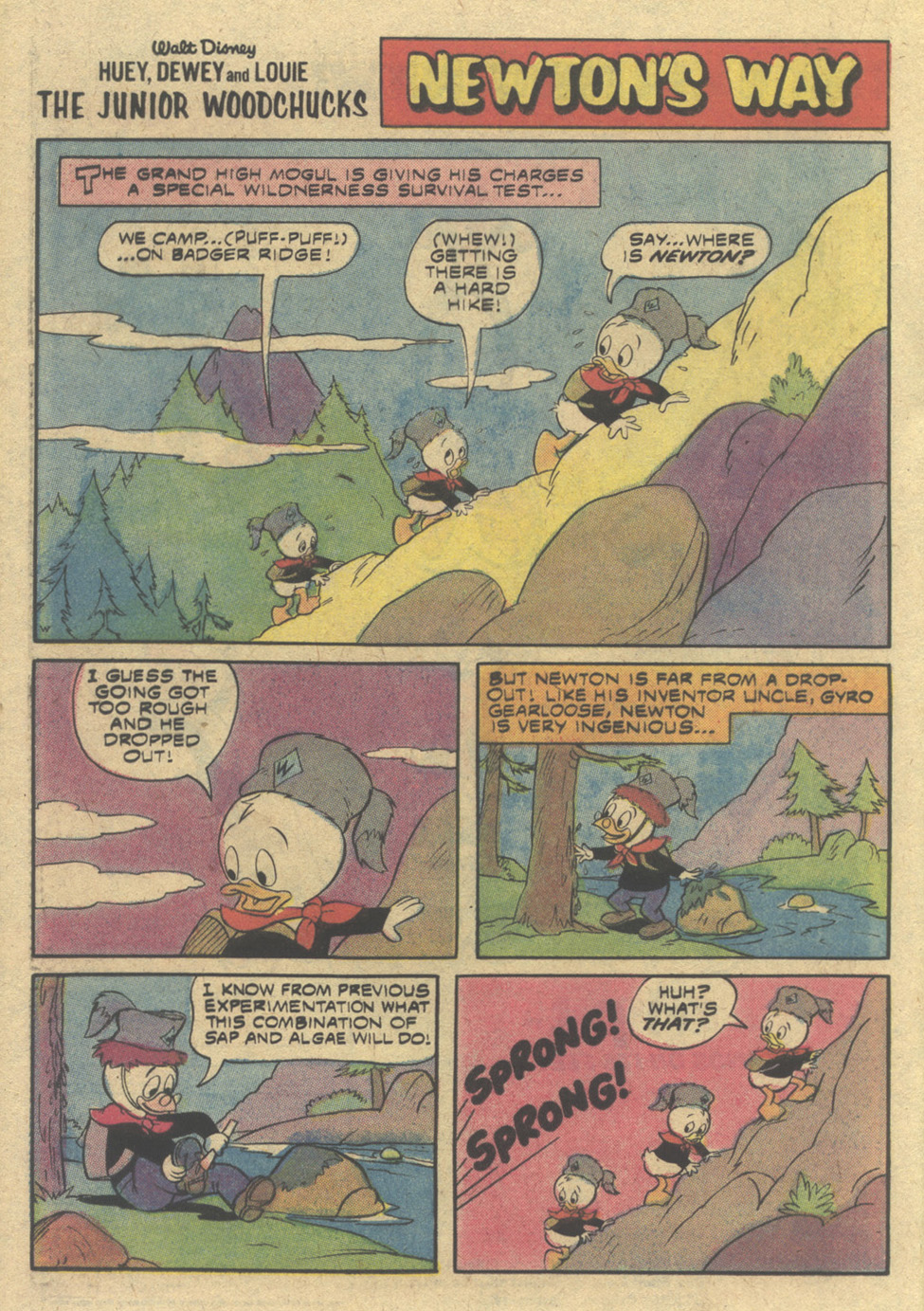 Read online Huey, Dewey, and Louie Junior Woodchucks comic -  Issue #50 - 20