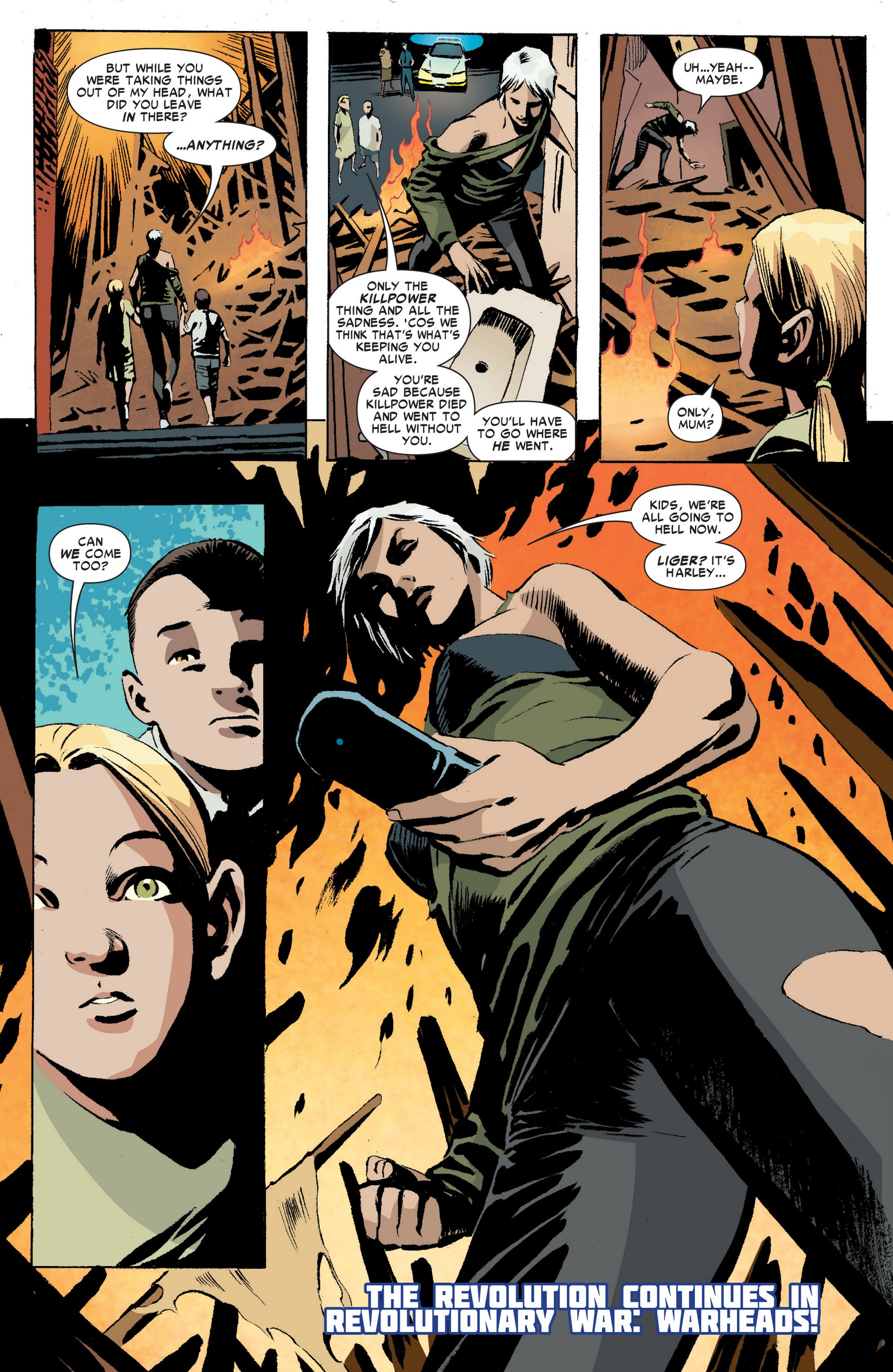 Read online Revolutionary War: Motormouth comic -  Issue # Full - 22
