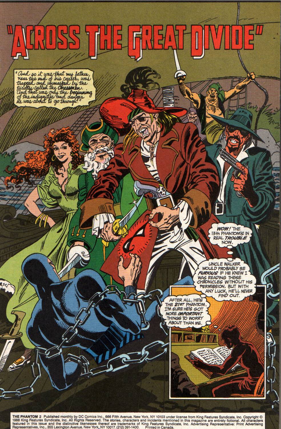 Read online The Phantom (1988) comic -  Issue #2 - 3