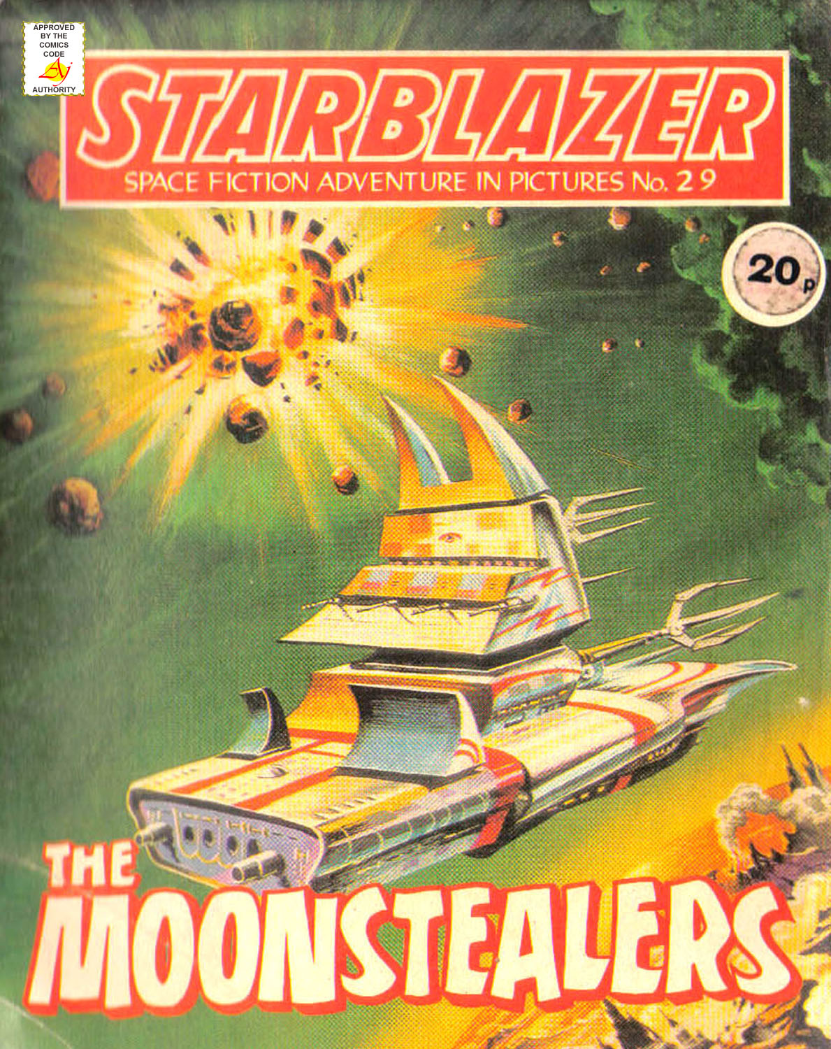Read online Starblazer comic -  Issue #29 - 1