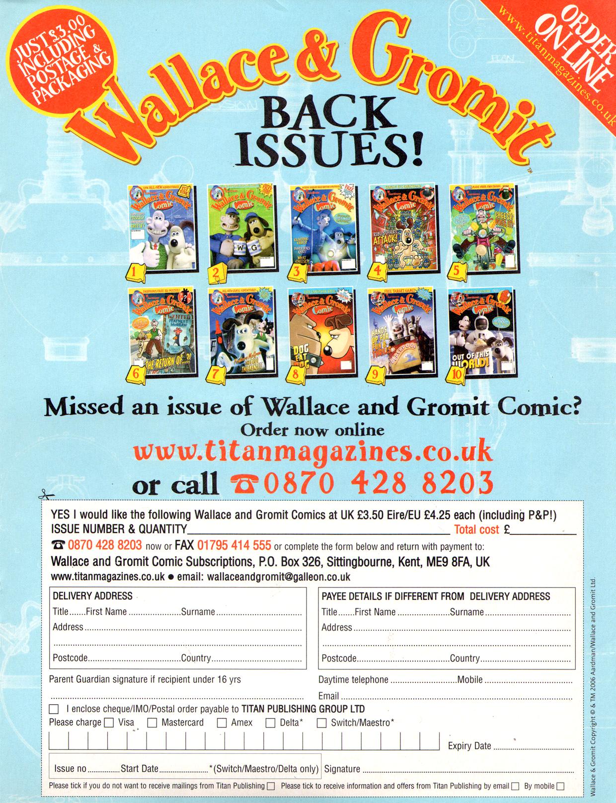 Read online Wallace & Gromit Comic comic -  Issue #11 - 23