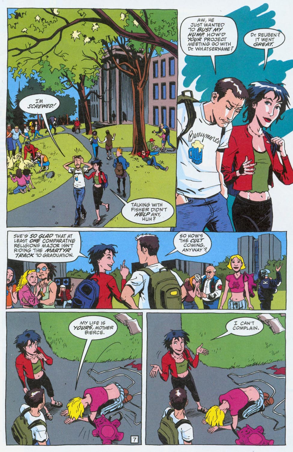 Read online Finals comic -  Issue #1 - 8