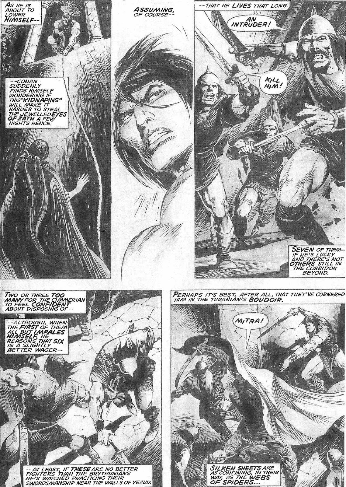 The Savage Sword Of Conan issue 209 - Page 32