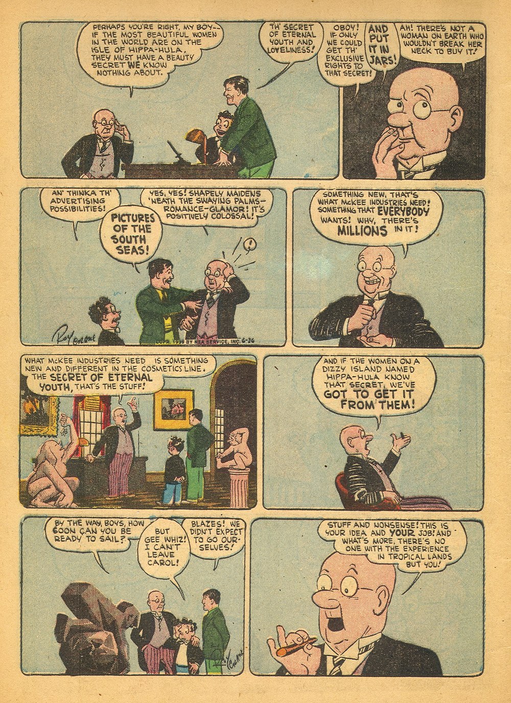 Read online Four Color Comics comic -  Issue #53 - 4