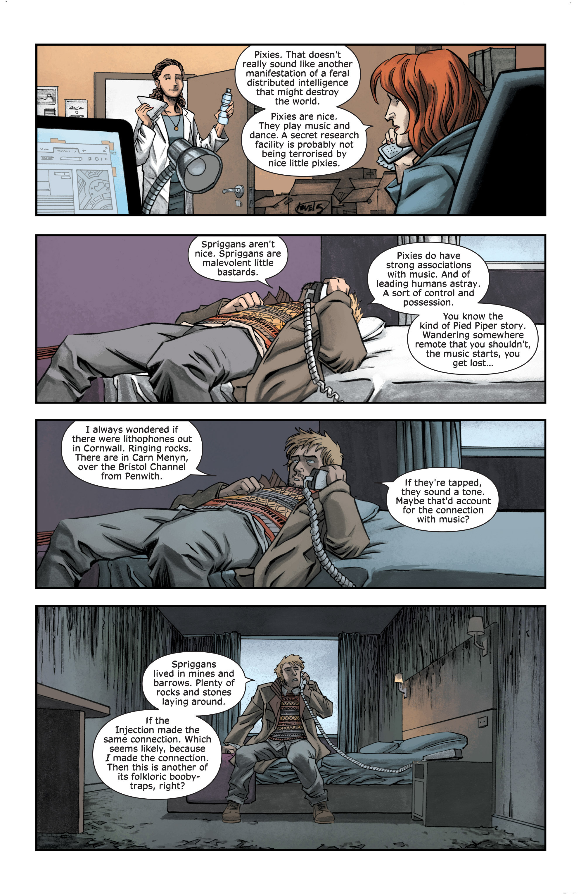 Read online Injection comic -  Issue #3 - 6