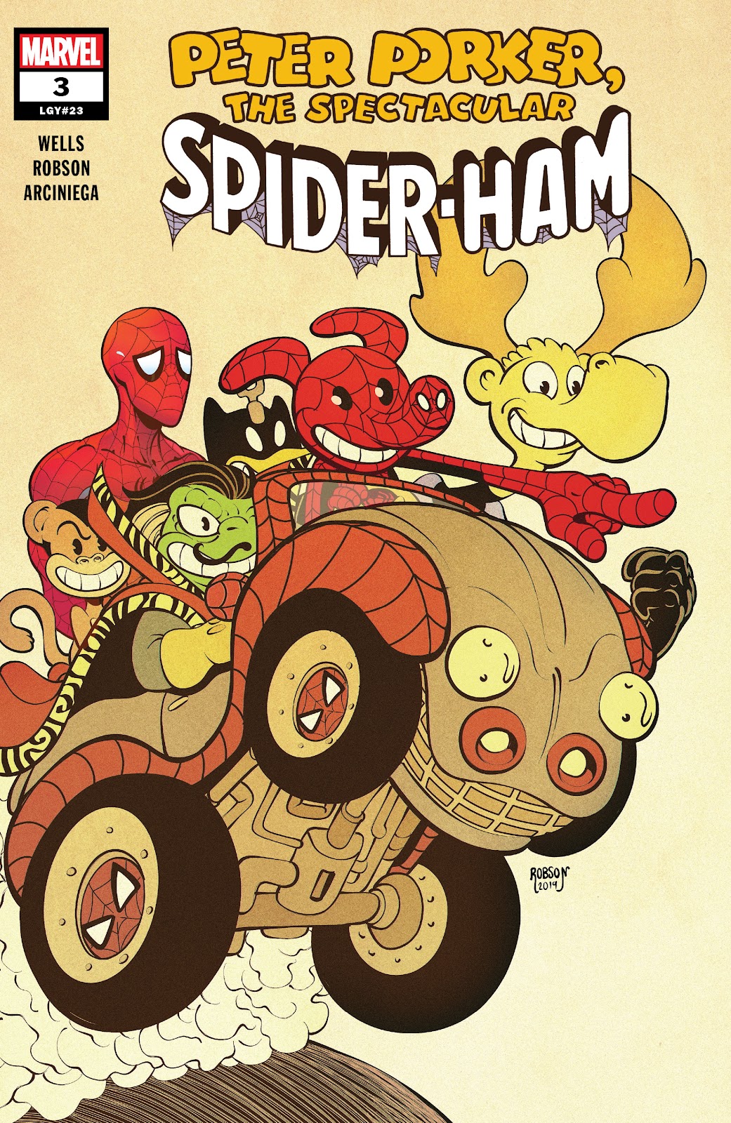 Spider-Ham issue 3 - Page 1