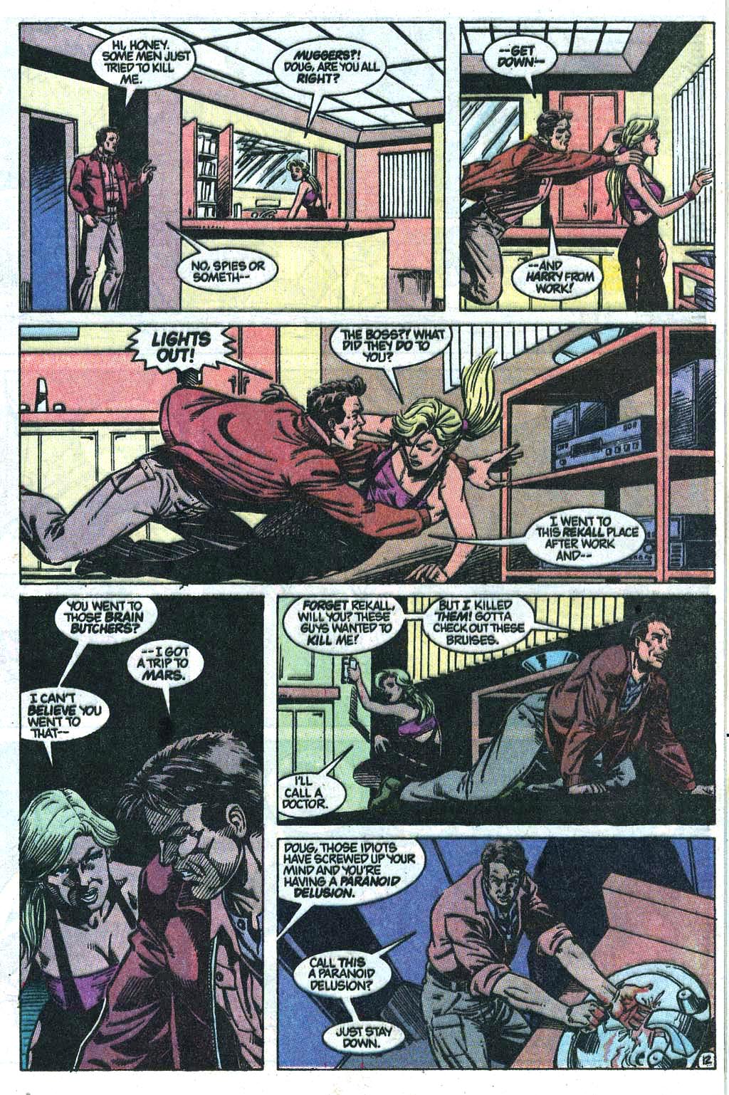 Read online Total Recall (1990) comic -  Issue # Full - 13