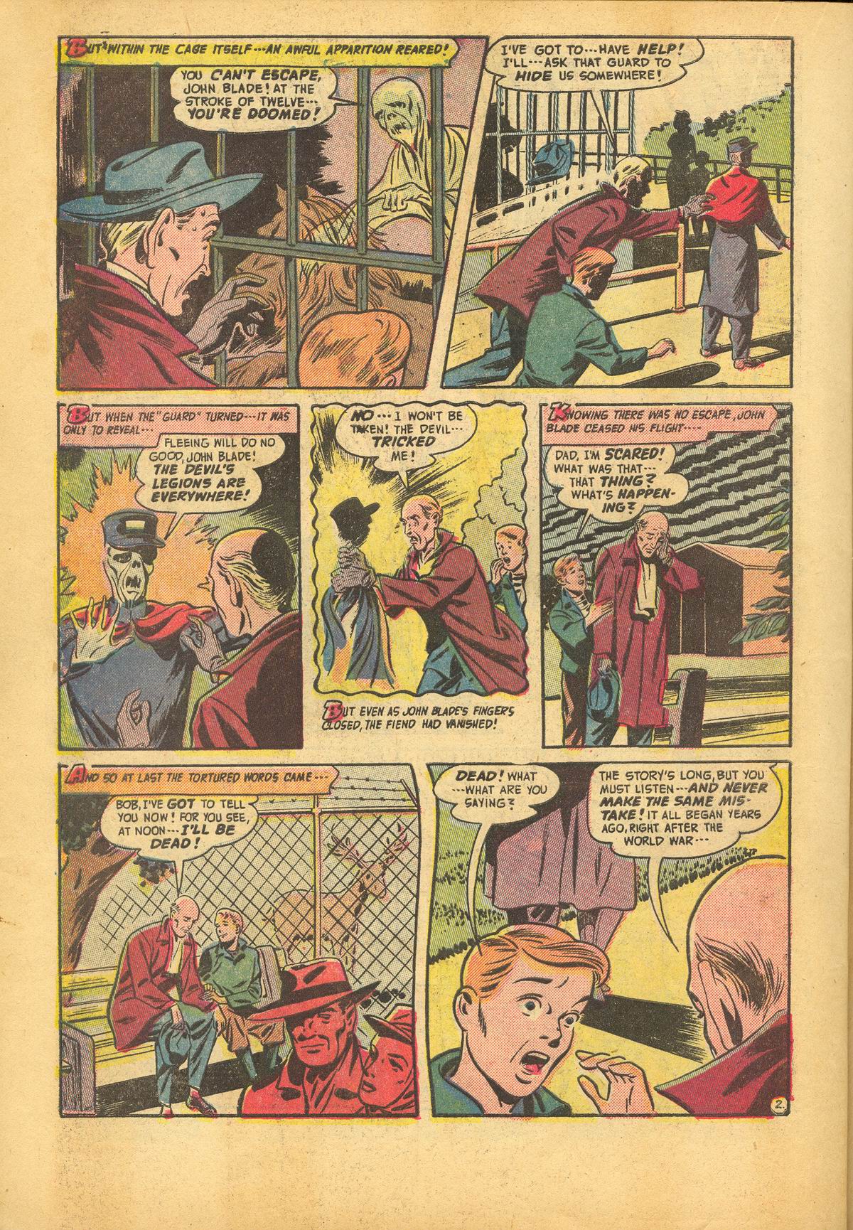 Read online Adventures Into The Unknown comic -  Issue #31 - 32