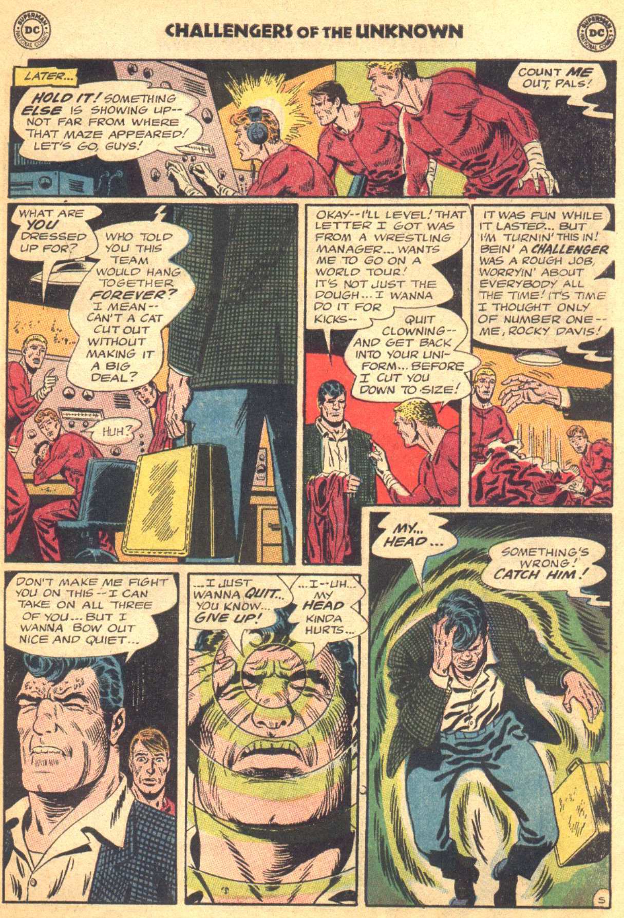 Read online Challengers of the Unknown (1958) comic -  Issue #41 - 6