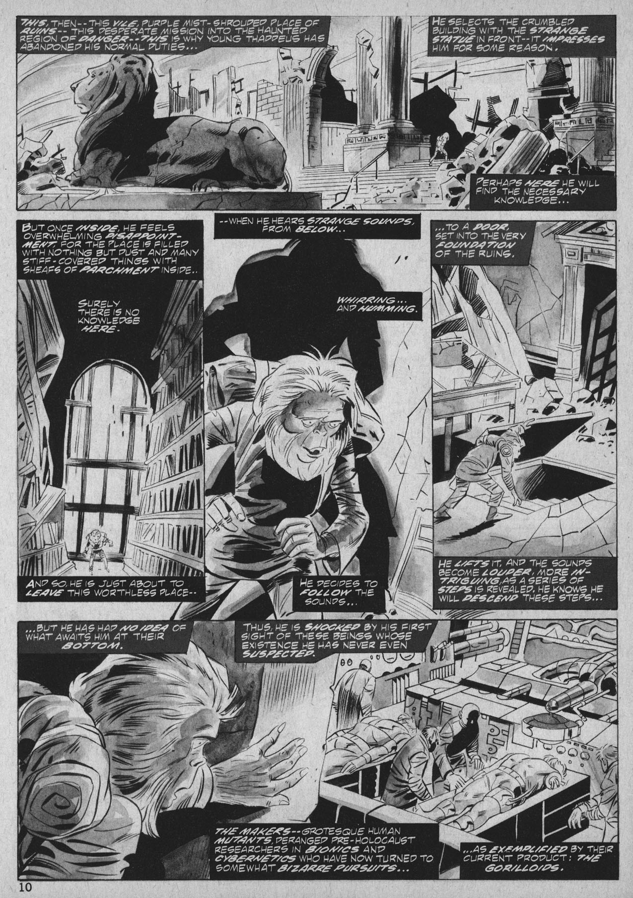 Read online Planet of the Apes comic -  Issue #27 - 10