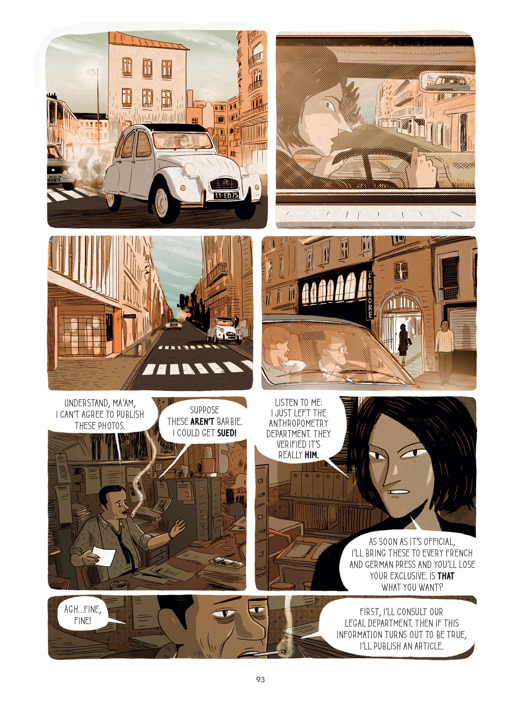 Read online For Justice: The Serge & Beate Klarsfeld Story comic -  Issue # TPB (Part 1) - 93