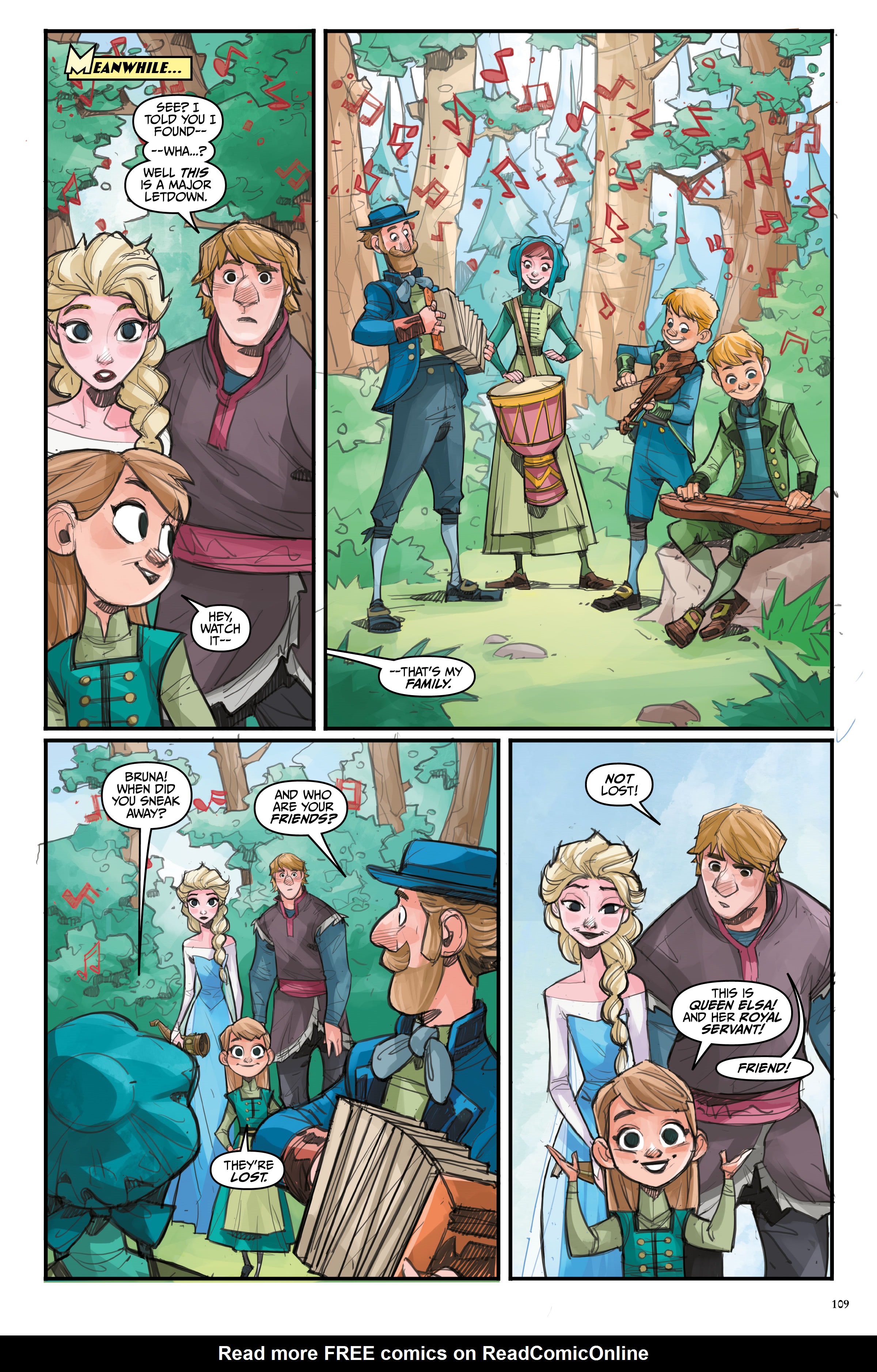 Read online Disney Frozen Library Edition comic -  Issue # TPB (Part 2) - 11
