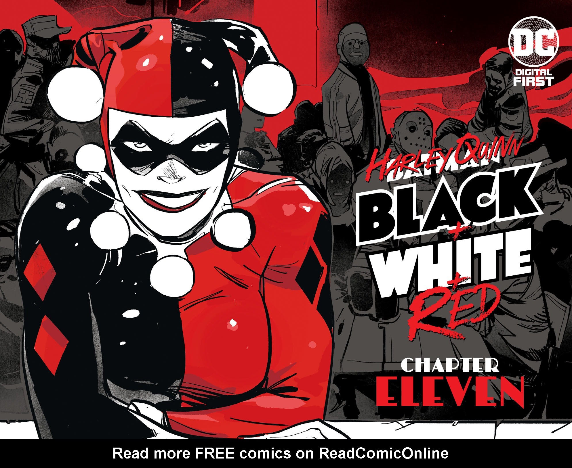 Read online Harley Quinn Black   White   Red comic -  Issue #11 - 1