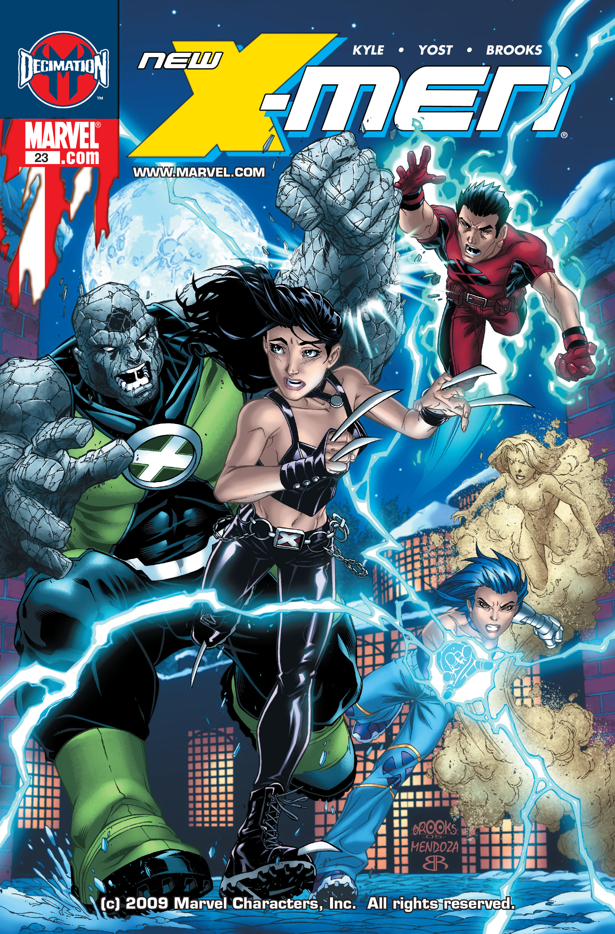 Read online New X-Men (2004) comic -  Issue #23 - 1