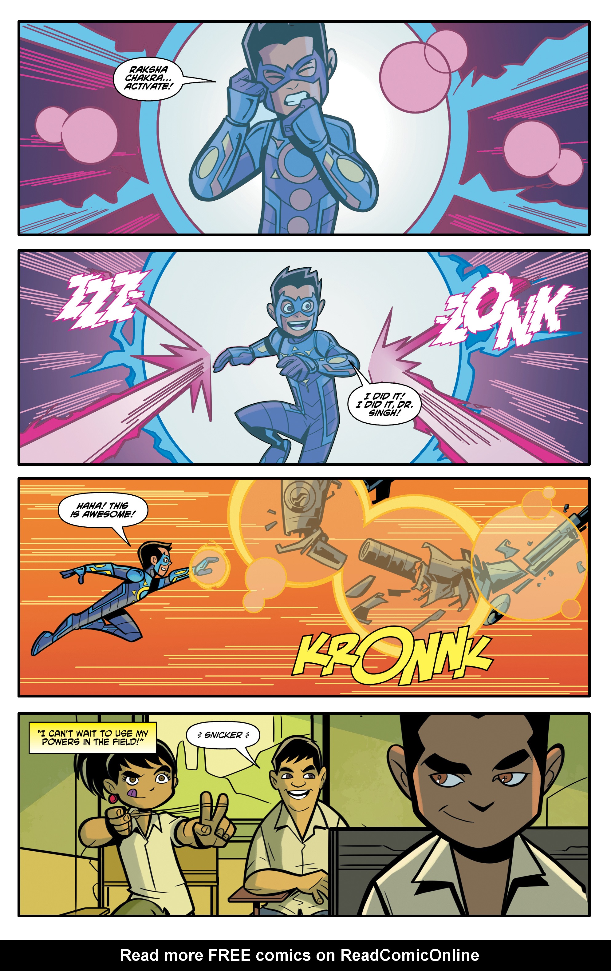 Read online Chakra the Invincible comic -  Issue #4 - 20