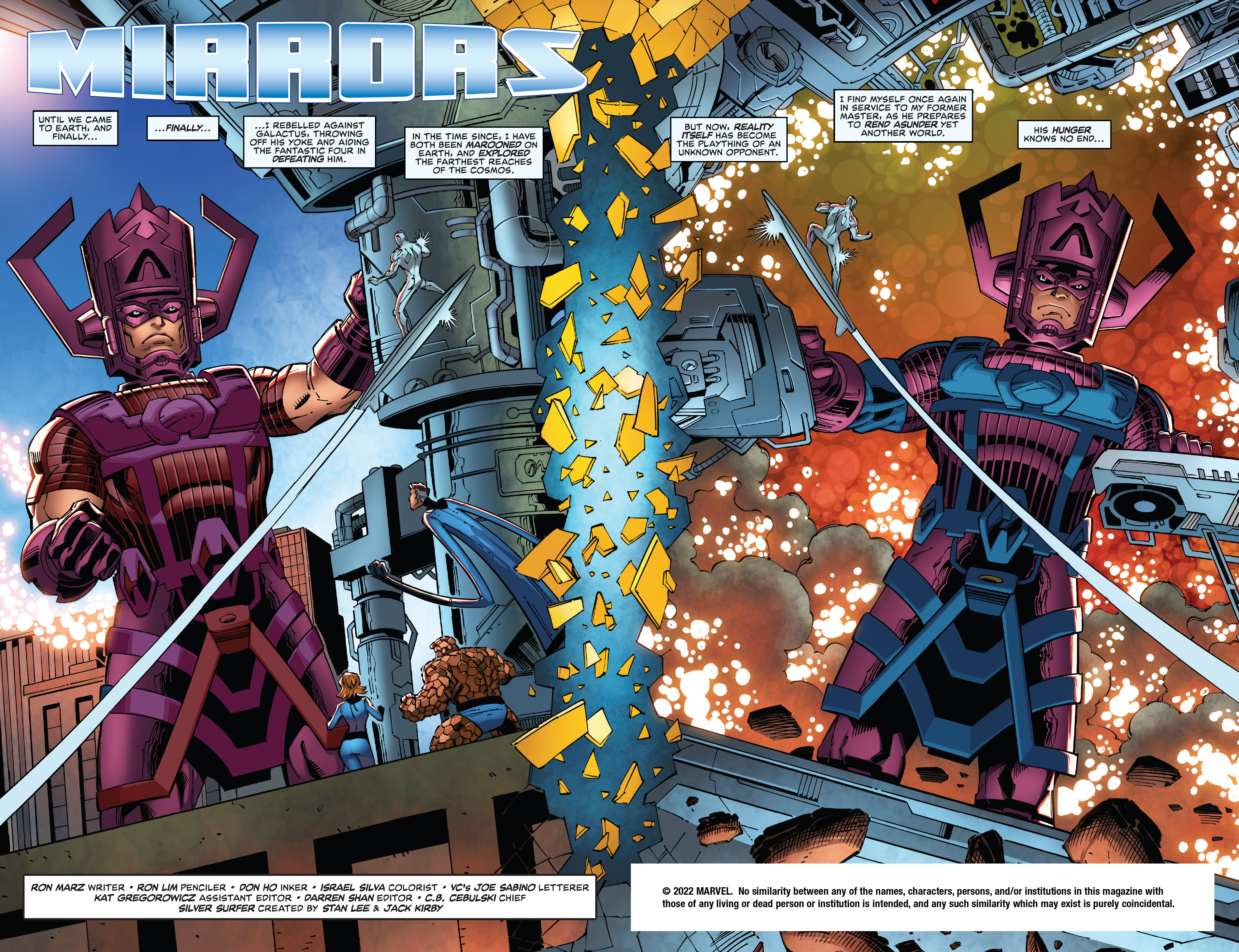 Read online Silver Surfer Rebirth comic -  Issue #3 - 3