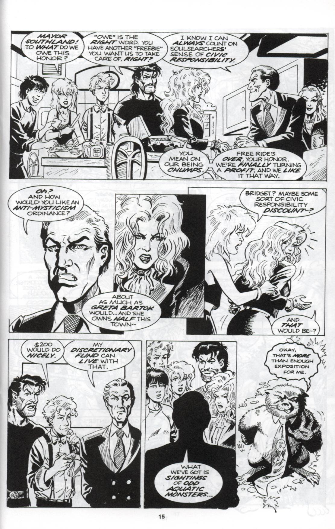 Read online Soulsearchers and Company comic -  Issue #11 - 16