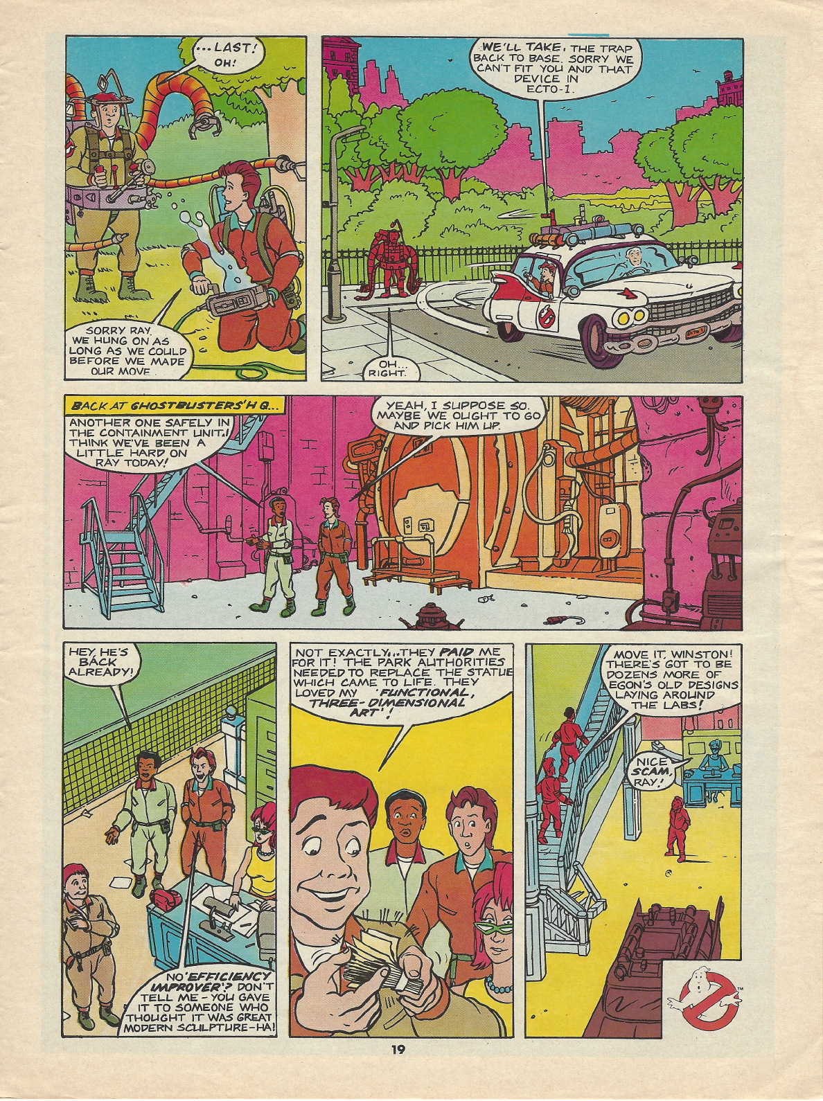 Read online The Real Ghostbusters comic -  Issue #51 - 19