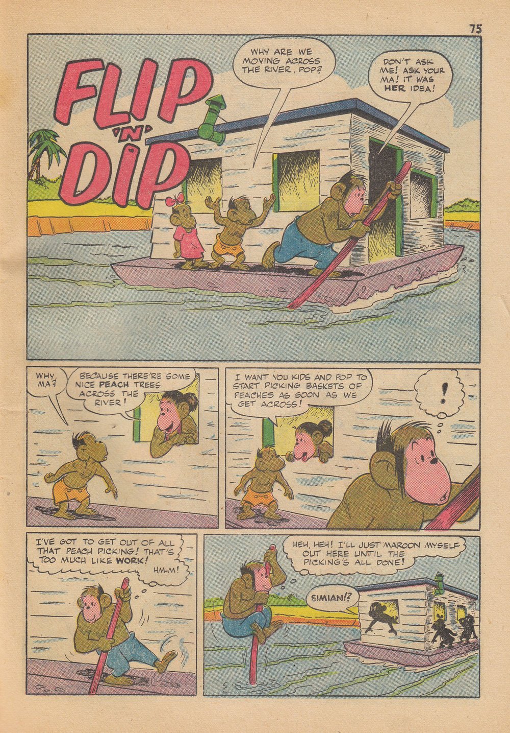 Read online Tom and Jerry's Summer Fun comic -  Issue #1 - 77