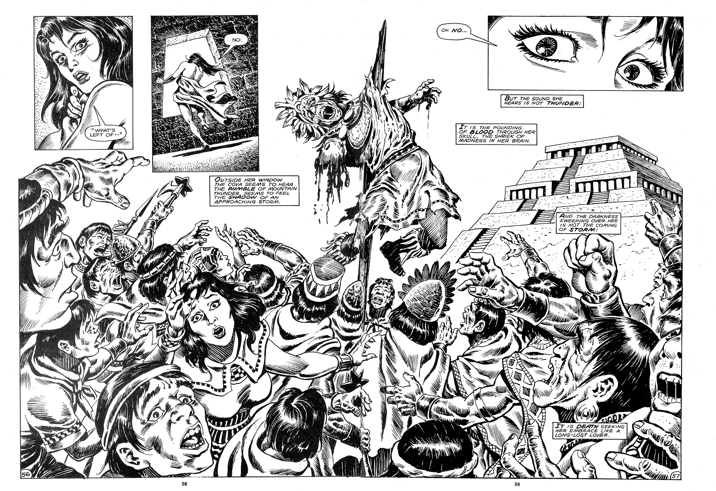 Read online The Savage Sword Of Conan comic -  Issue #166 - 60