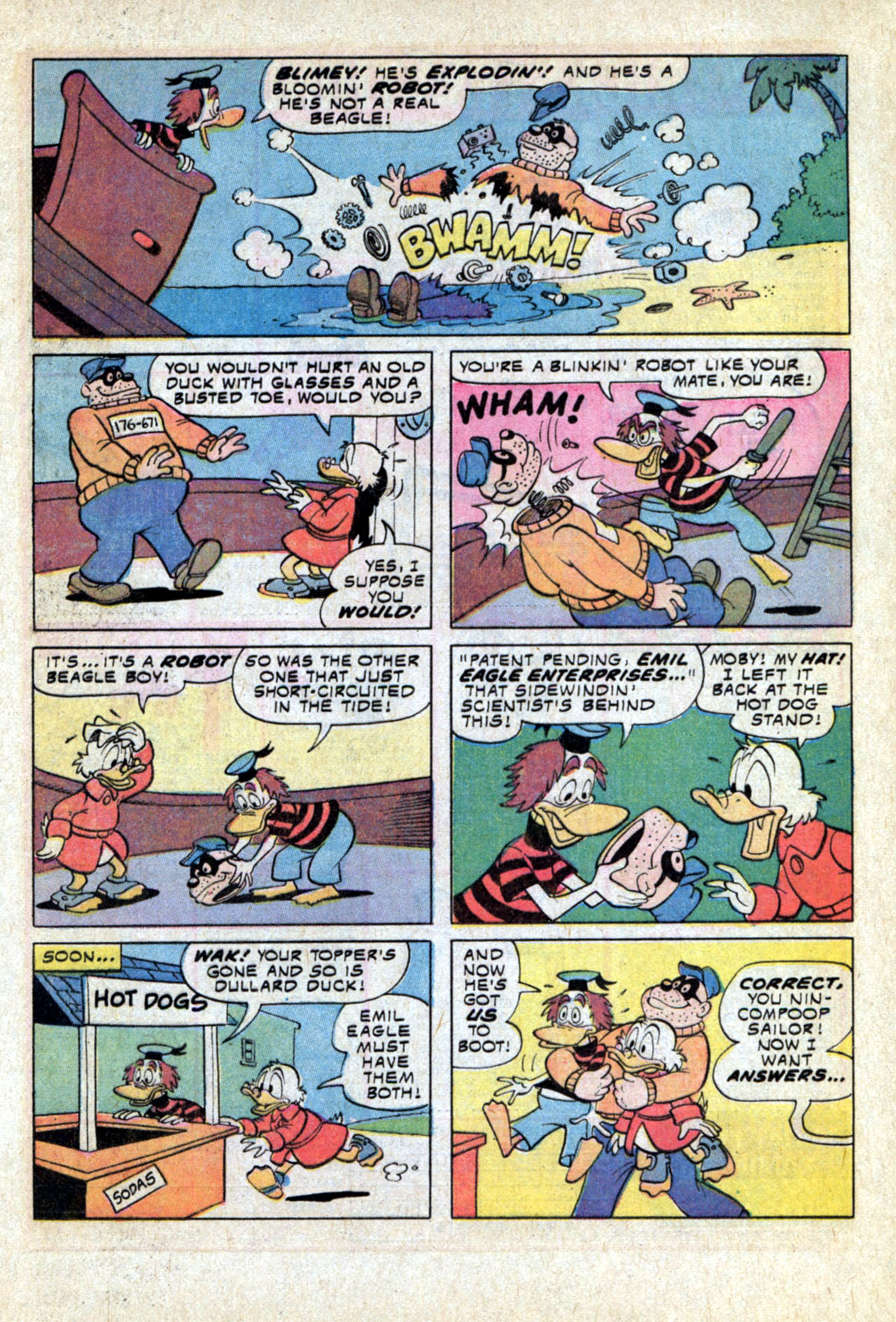 Read online Moby Duck comic -  Issue #17 - 13