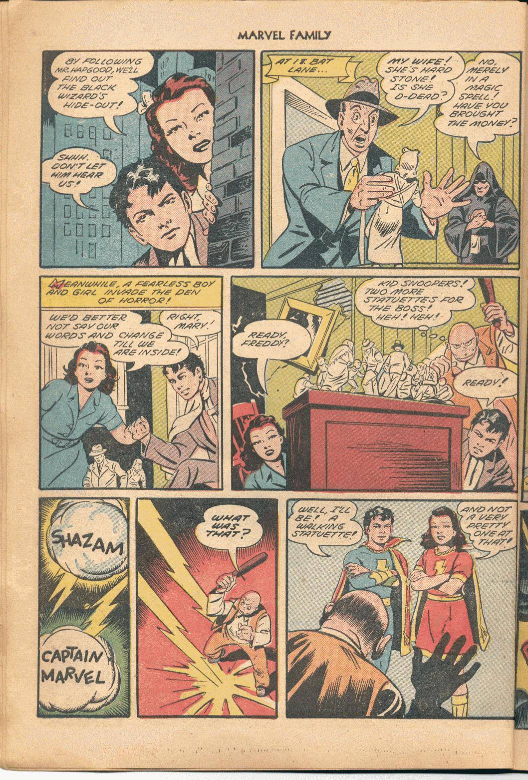 Read online The Marvel Family comic -  Issue #51 - 9