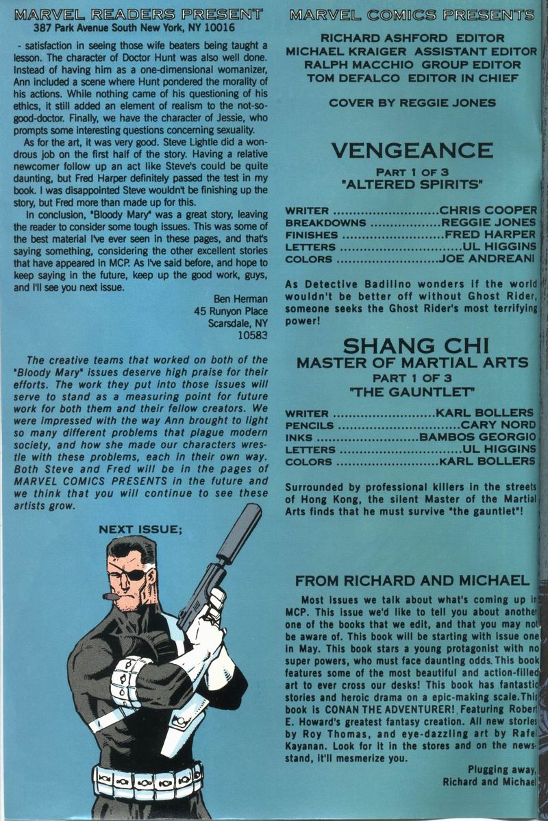Read online Marvel Comics Presents (1988) comic -  Issue #156 - 20