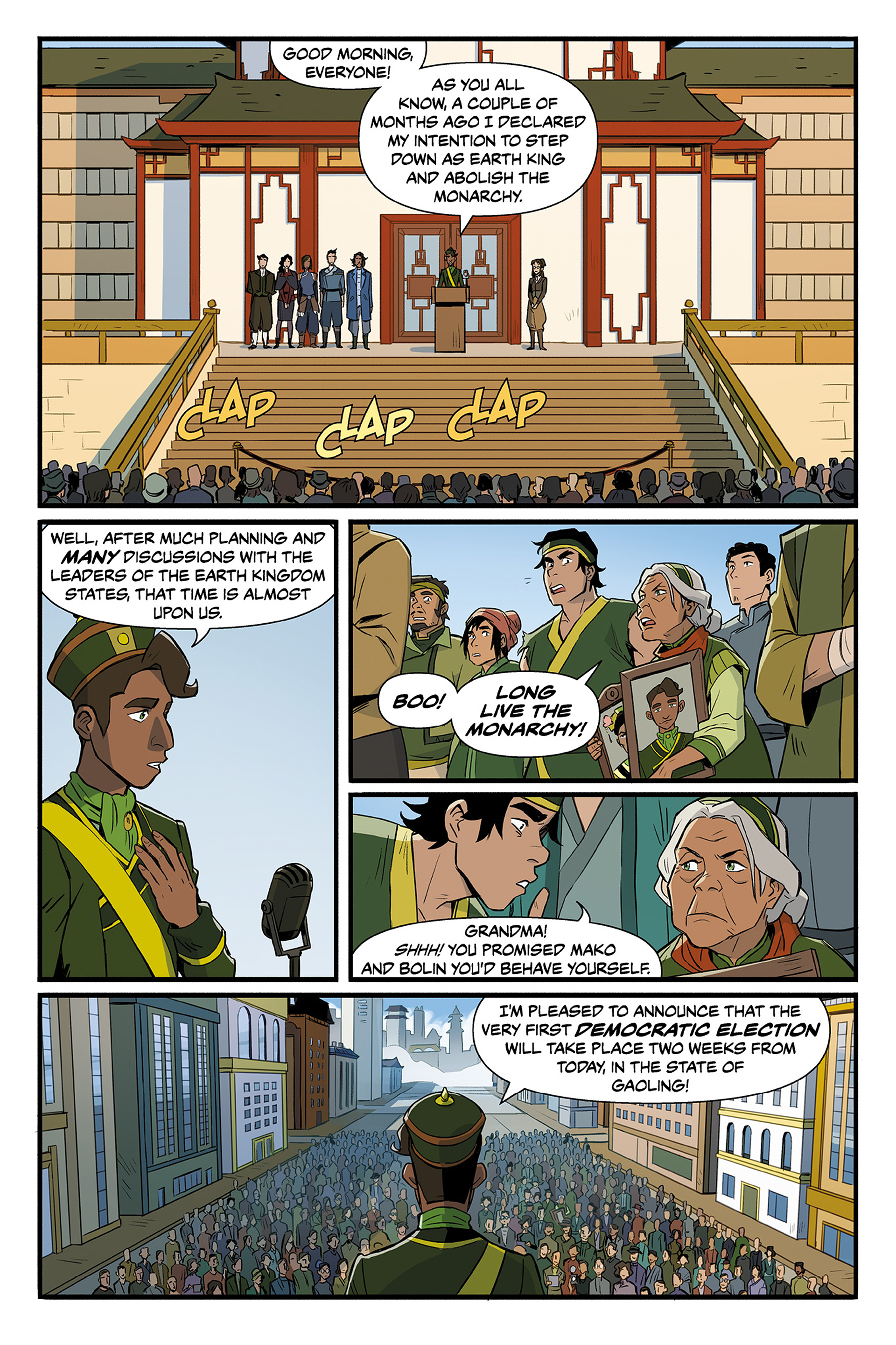 Read online The Legend of Korra: Ruins of the Empire Omnibus comic -  Issue # TPB (Part 1) - 14
