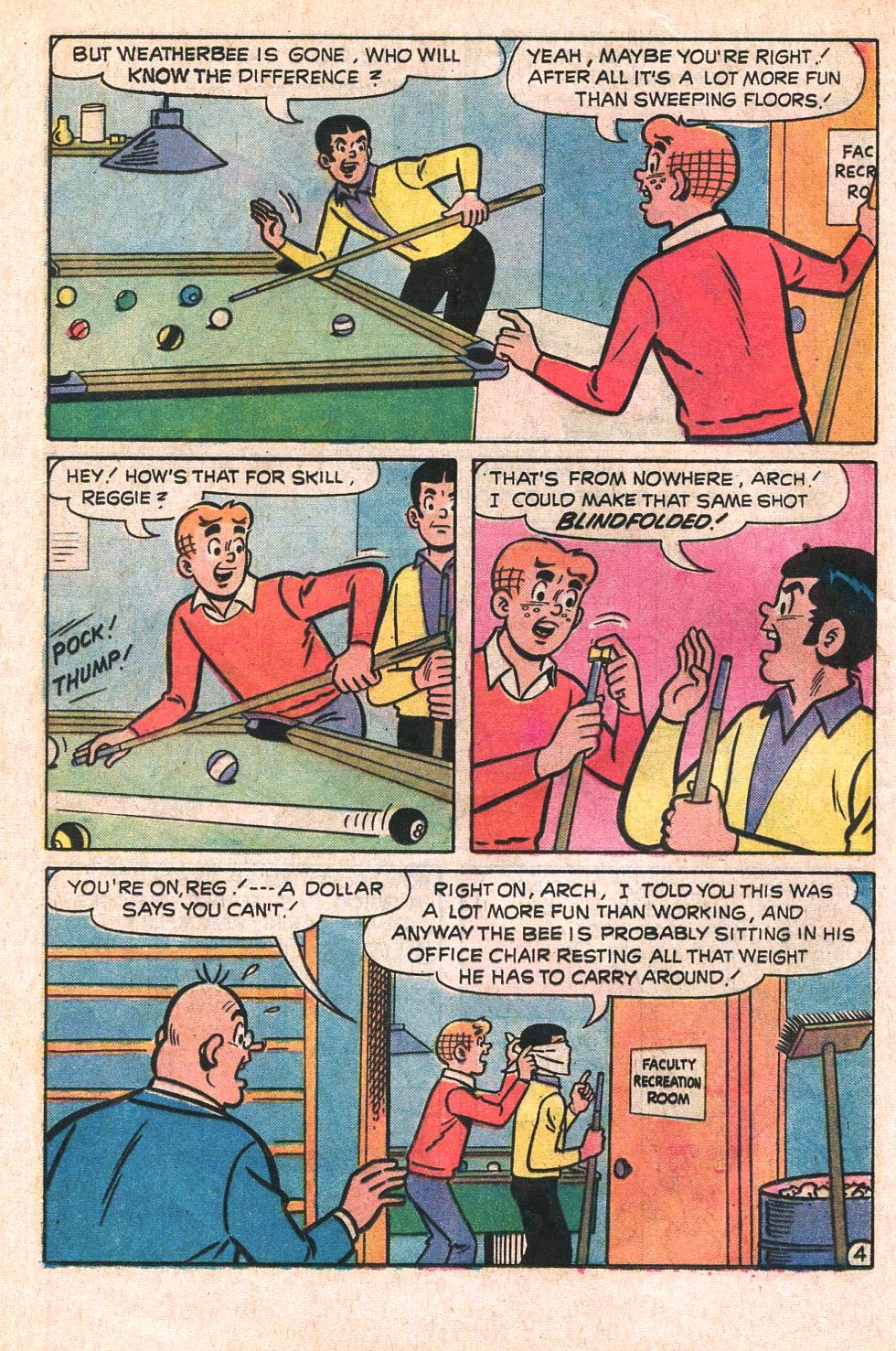 Read online Reggie and Me (1966) comic -  Issue #71 - 16