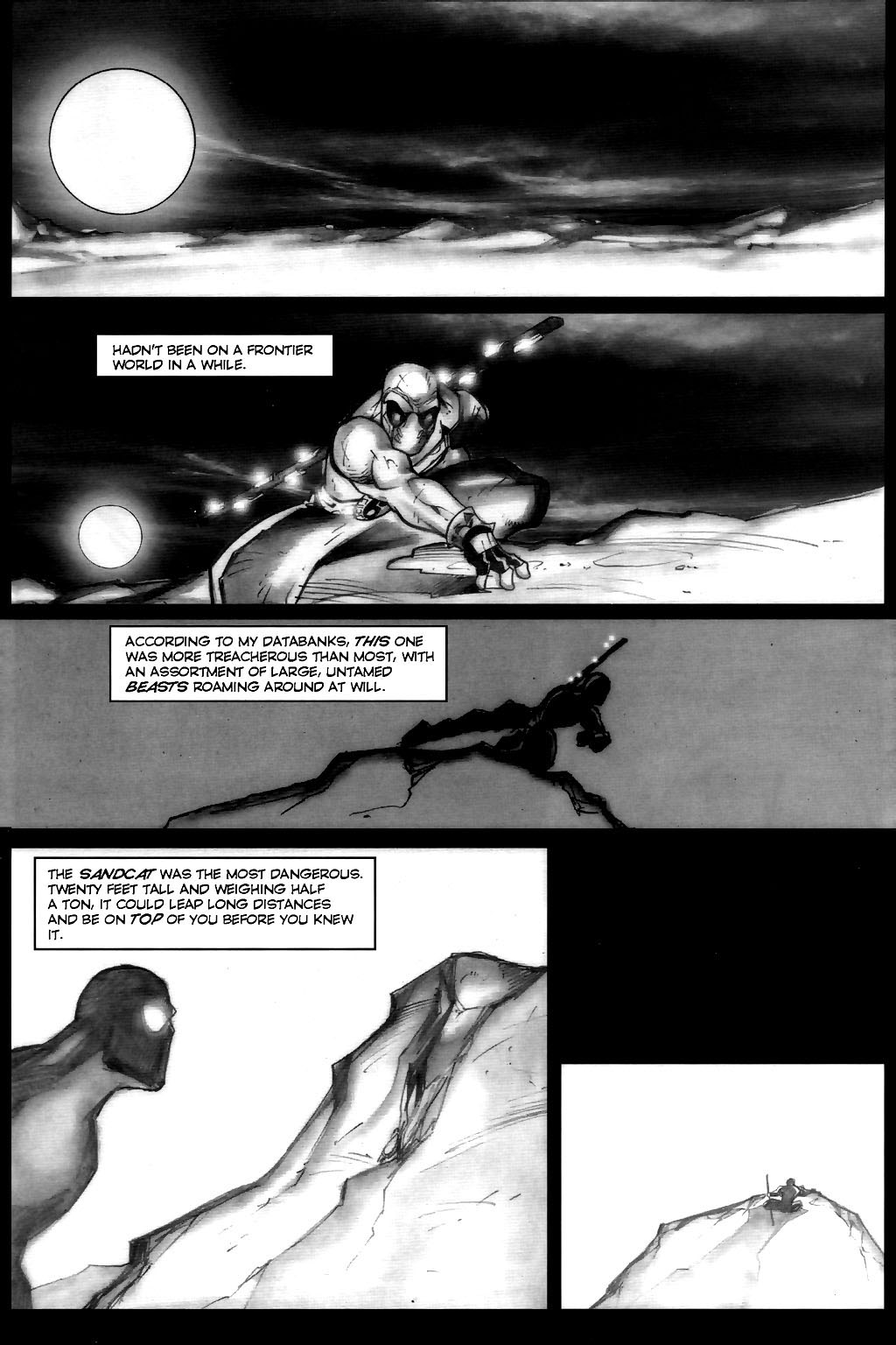 Read online ZEN: Bounty Hunter comic -  Issue #1 - 16