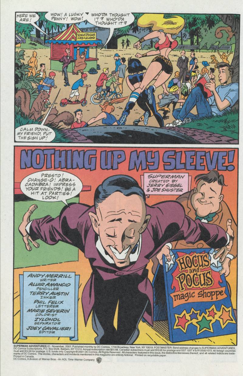 Superman Adventures Issue #61 #64 - English 3