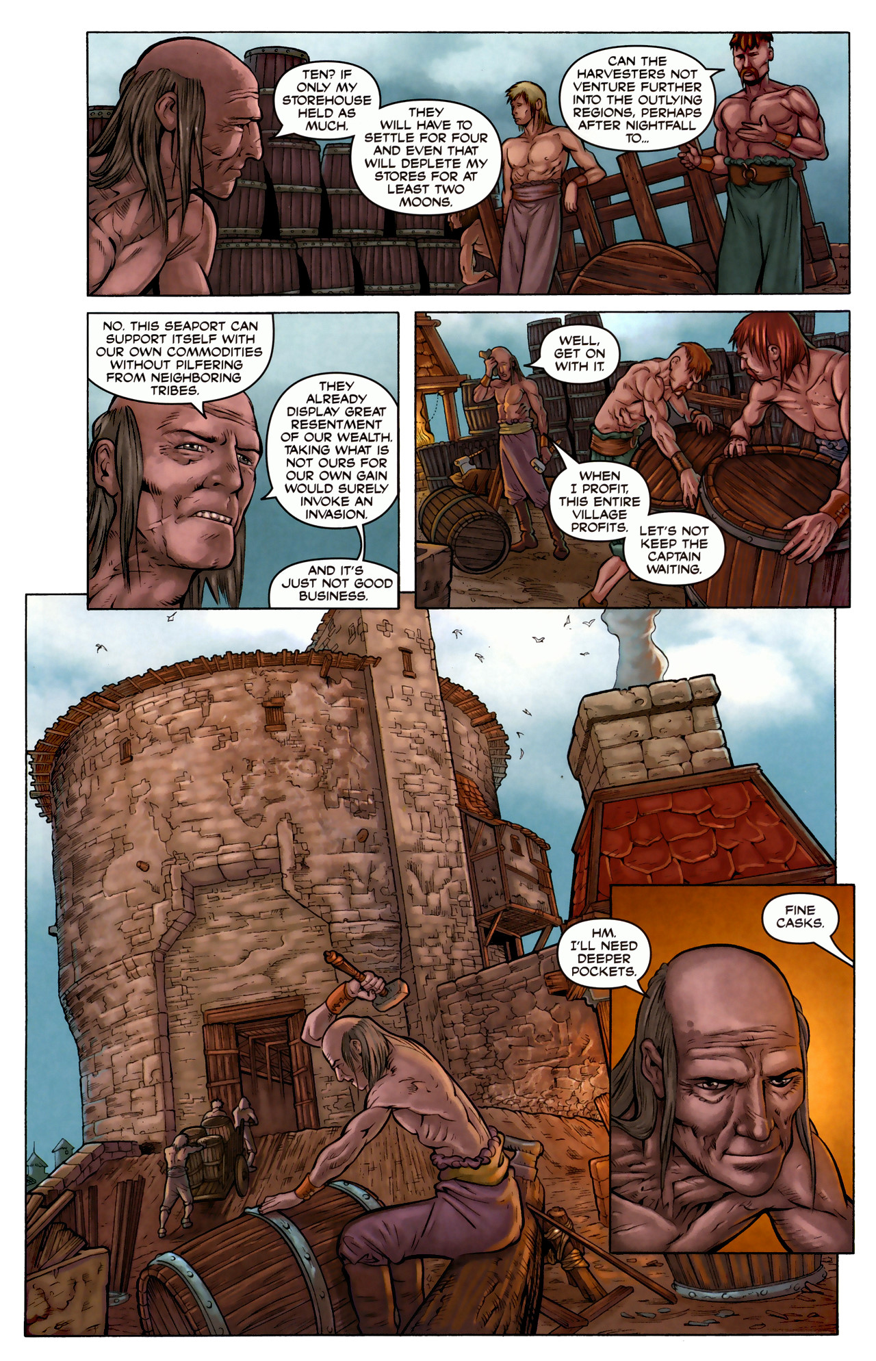 Read online Warren Ellis Wolfskin comic -  Issue # _Annual 1 - 18
