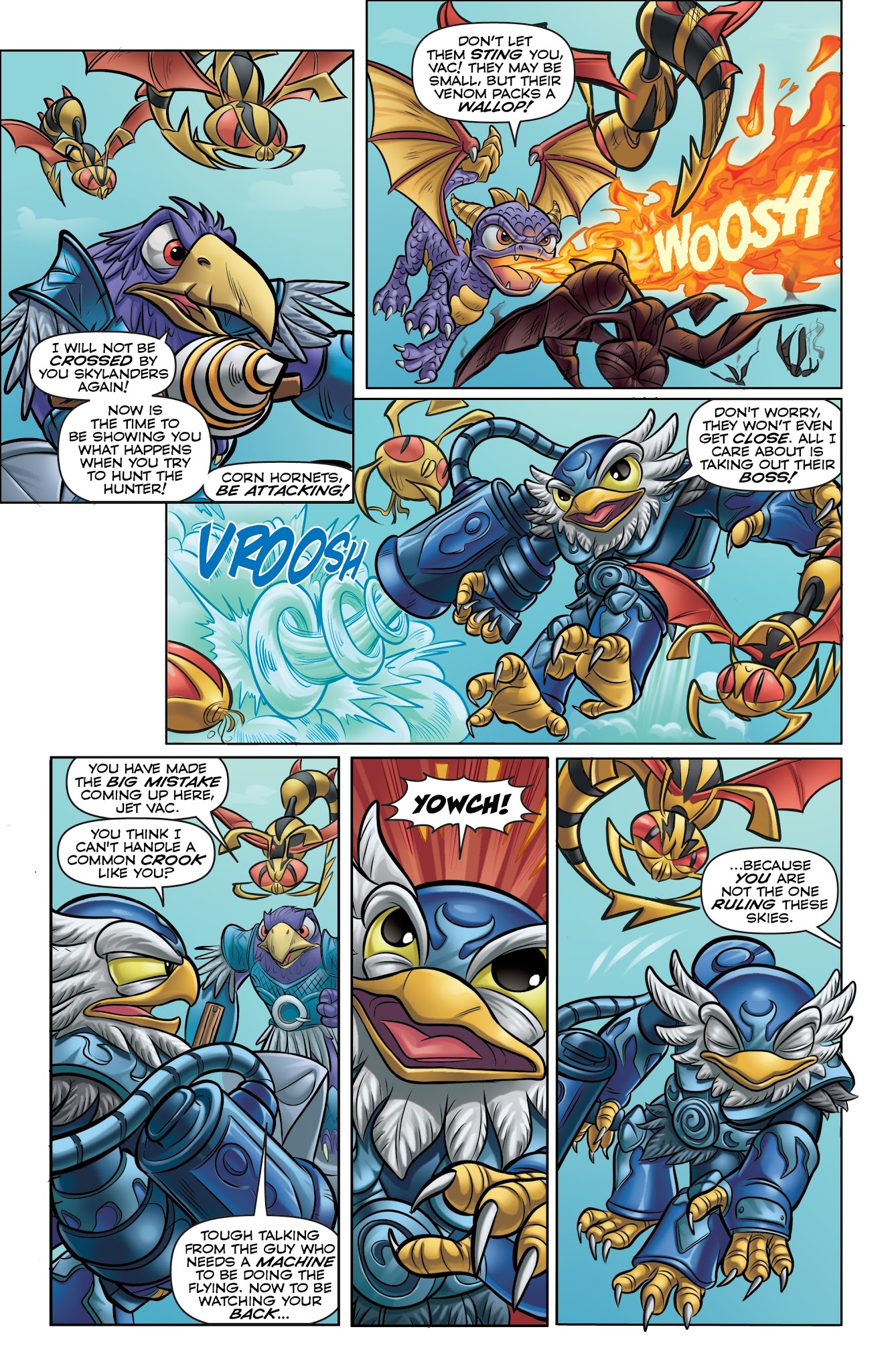 Read online Skylanders Quarterly-Spyro & Friends: Full Blast comic -  Issue # Full - 22