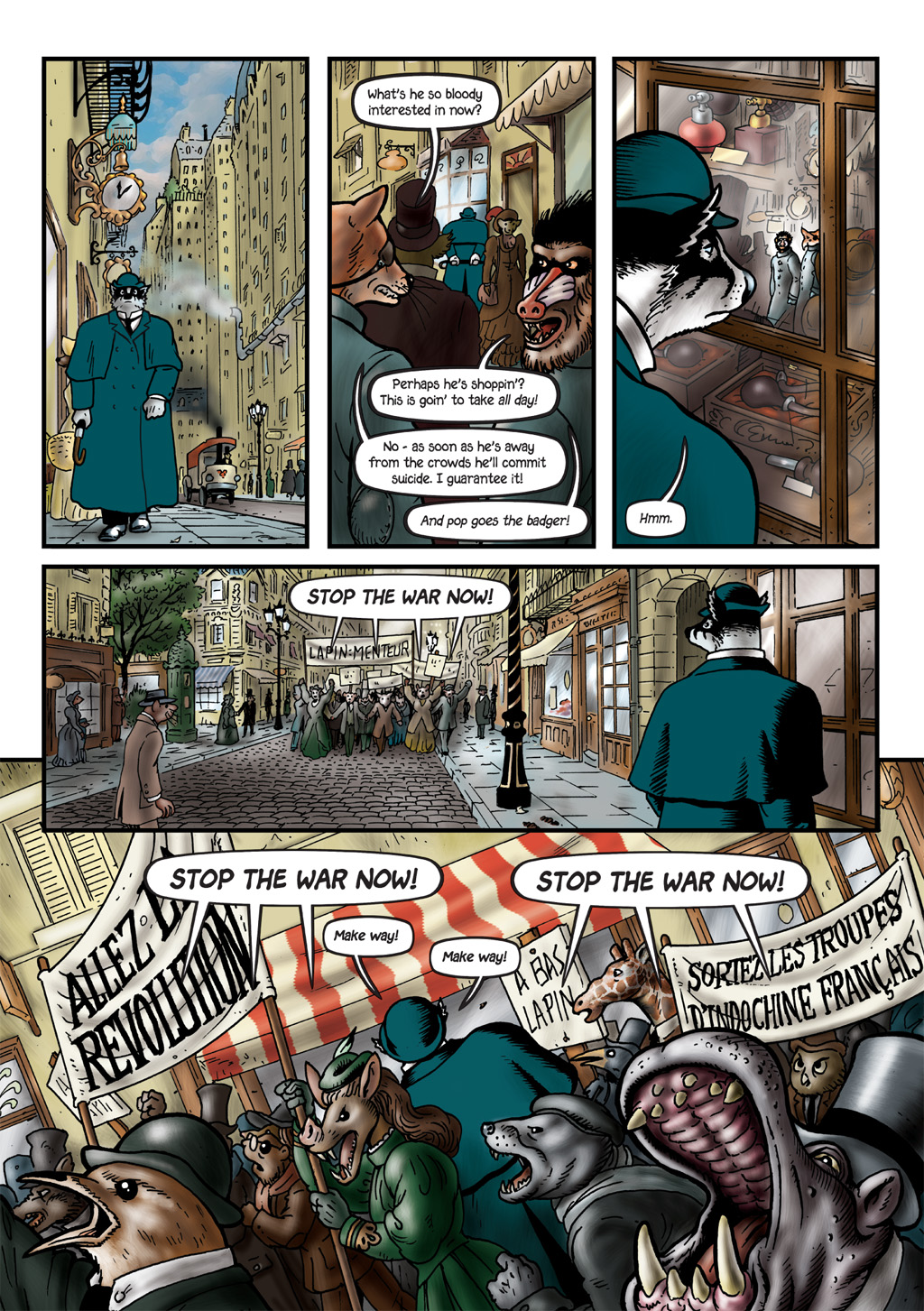 Read online Grandville comic -  Issue # Vol. 1  - 38