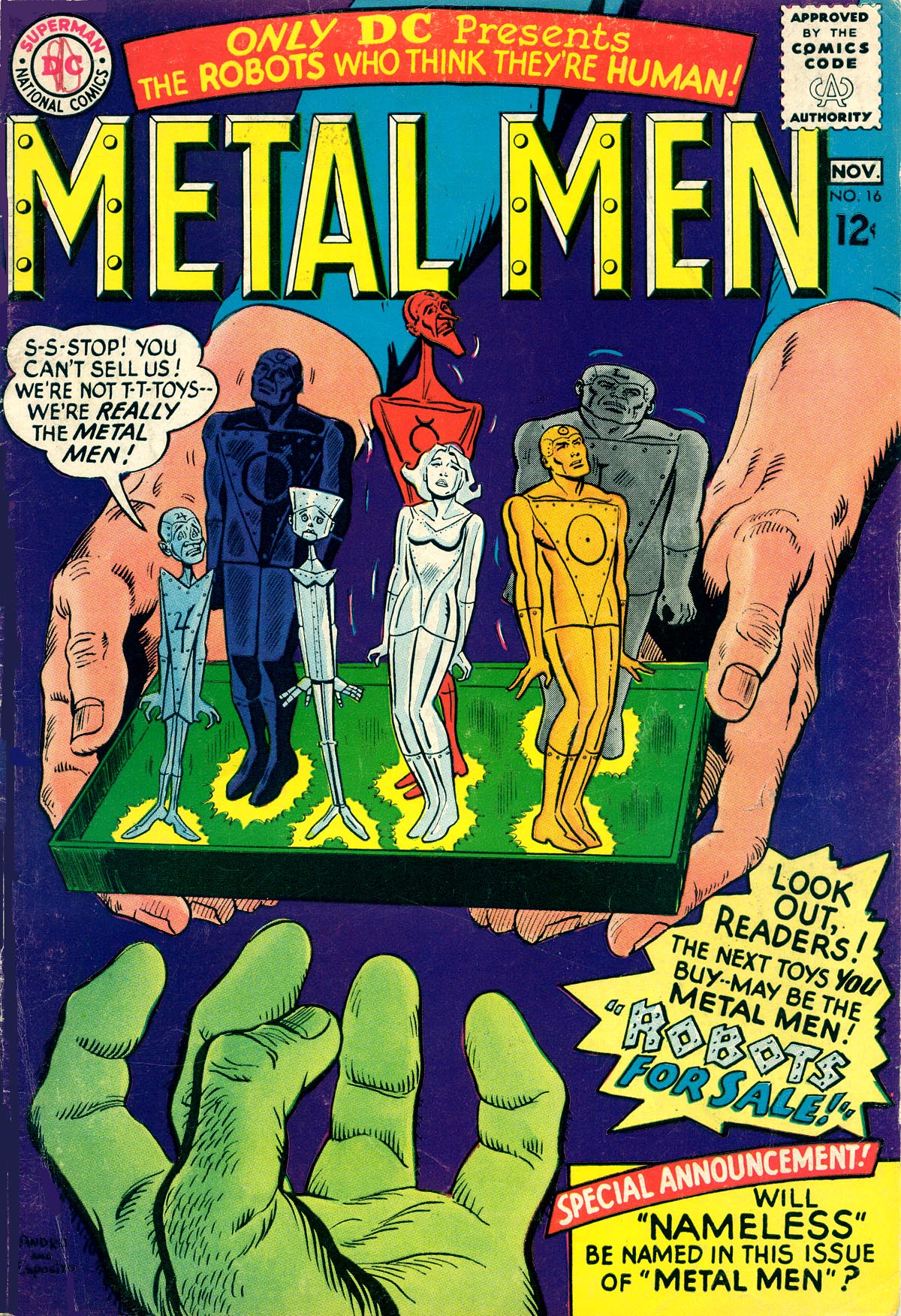 Metal Men (1963) Issue #16 #16 - English 1