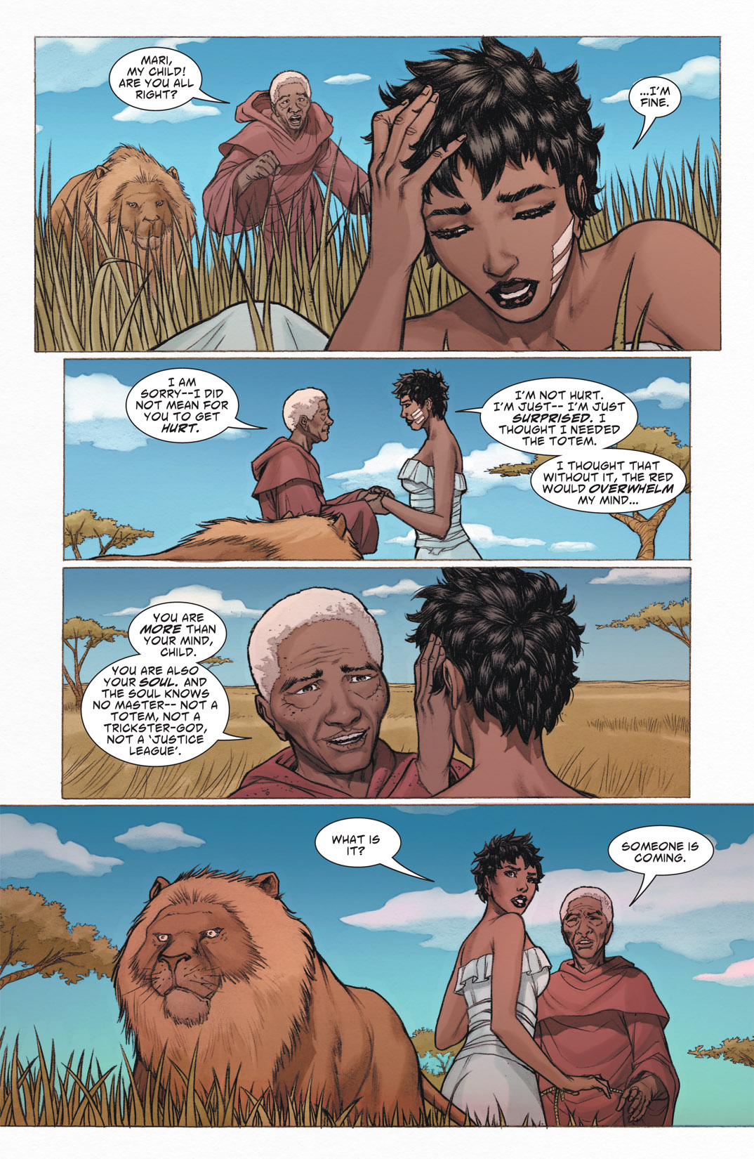 Read online Vixen: Return of the Lion comic -  Issue #3 - 22