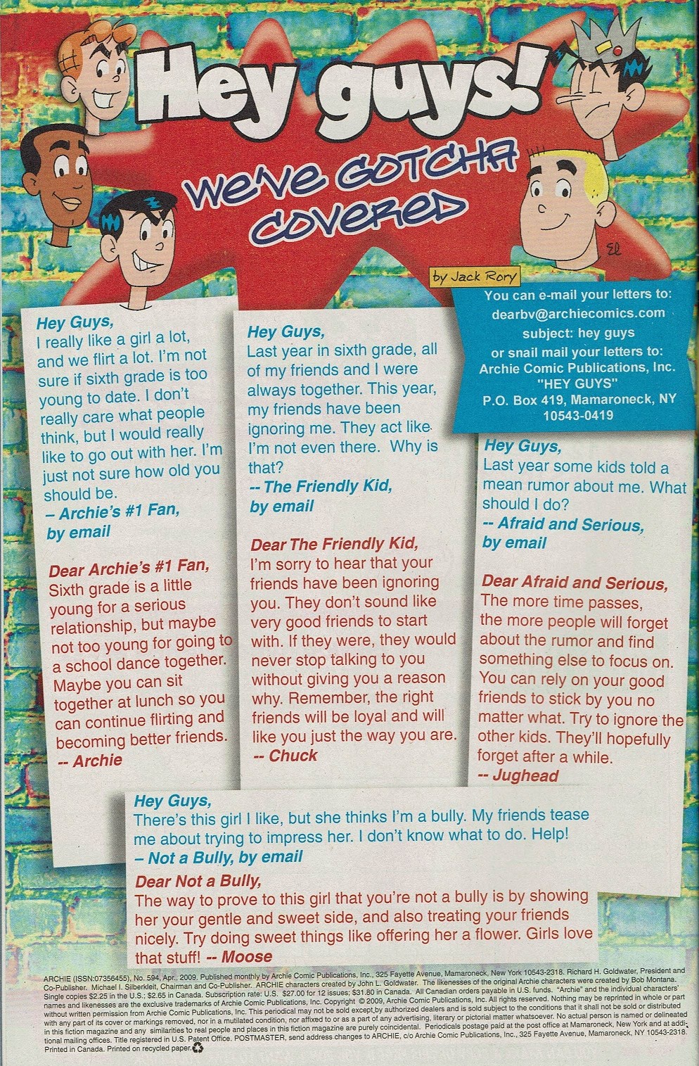 Read online Archie (1960) comic -  Issue #594 - 34