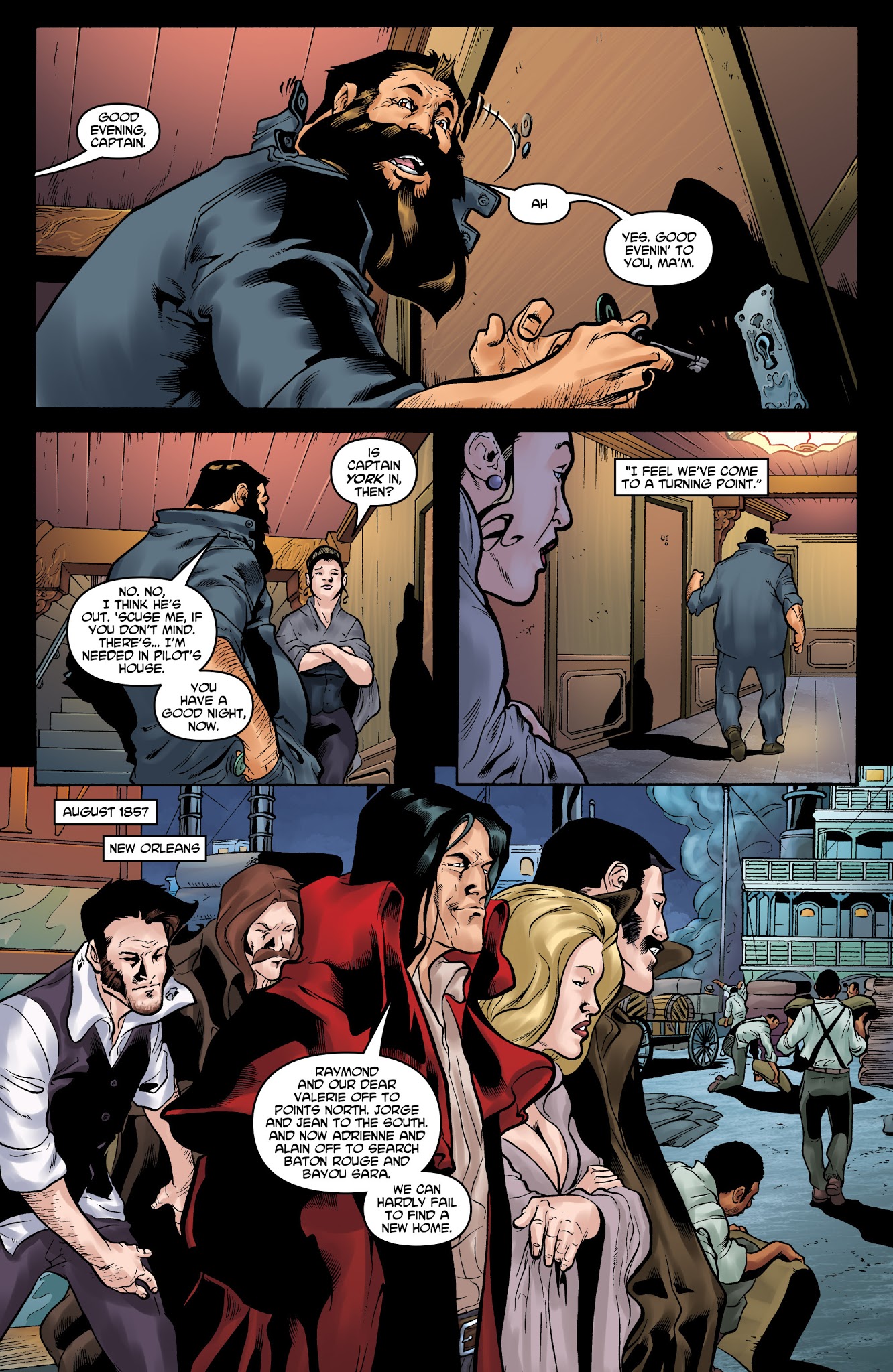 Read online George R.R. Martin's Fevre Dream comic -  Issue #3 - 11
