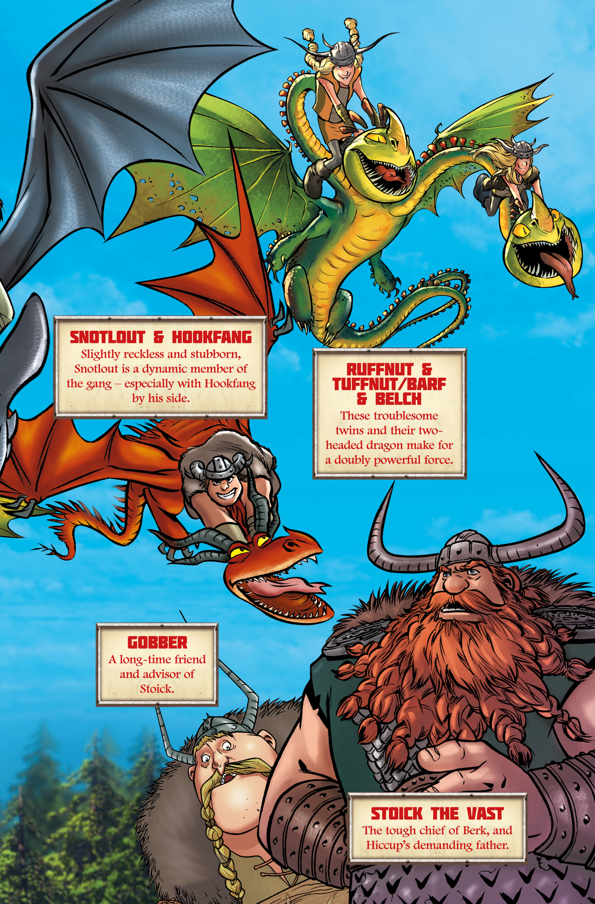 Read online Dragons Riders of Berk: Tales from Berk comic -  Issue # TPB - 7