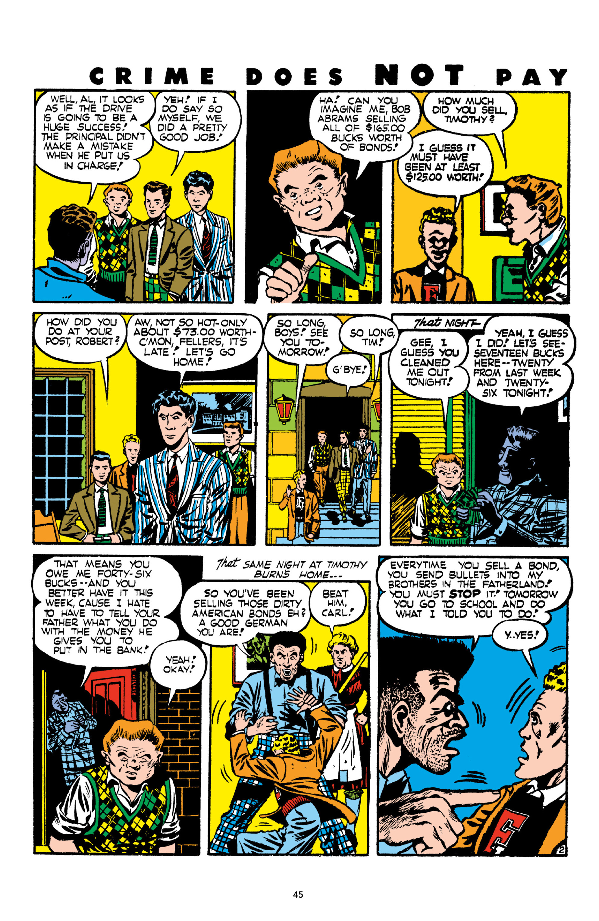 Read online Crime Does Not Pay Archives comic -  Issue # TPB 2 (Part 1) - 45