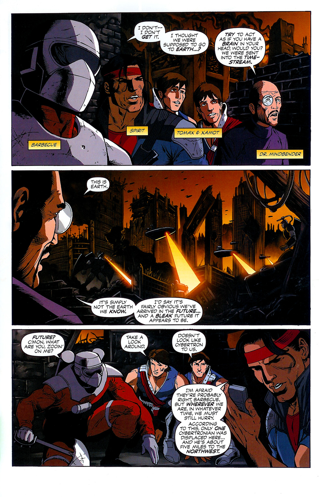 Read online G.I. Joe vs. The Transformers II comic -  Issue #3 - 4