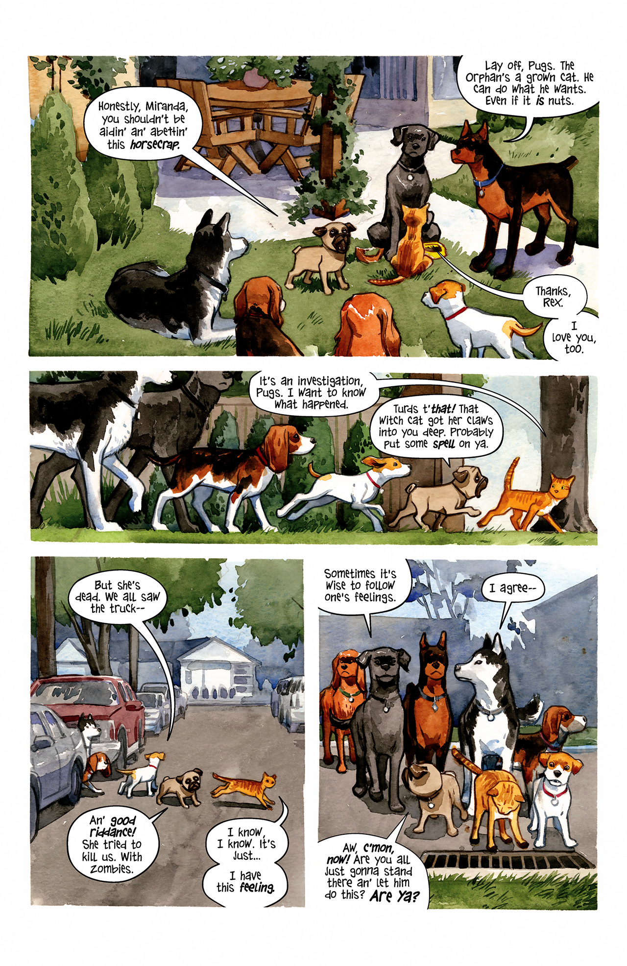 Read online Beasts of Burden comic -  Issue #3 - 4