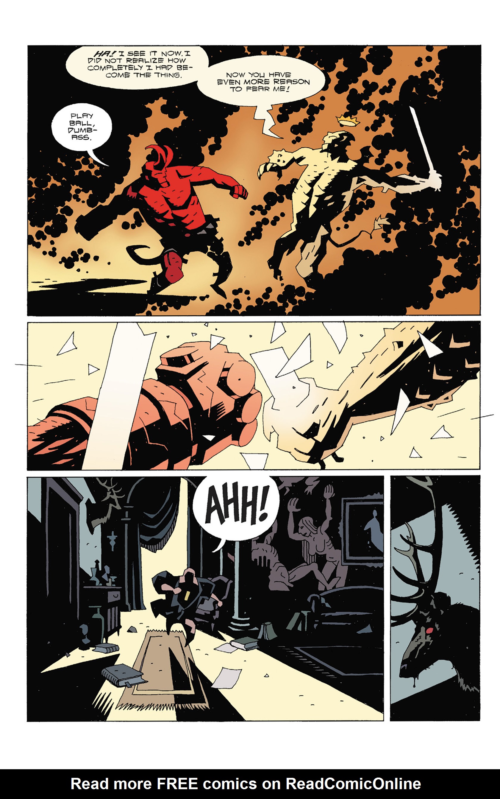 Read online Hellboy: The Right Hand of Doom comic -  Issue # TPB - 106