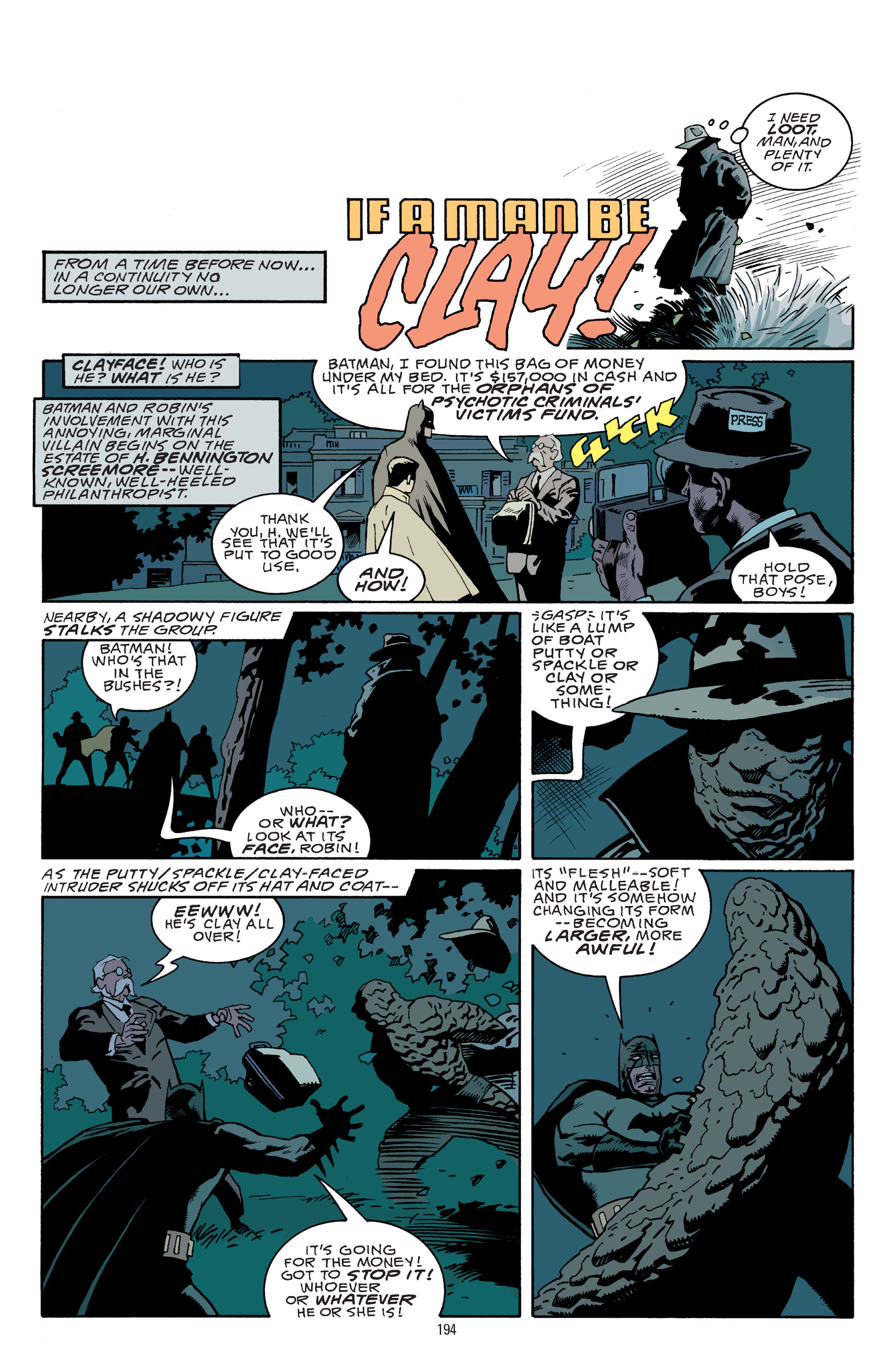 Read online Batman Arkham: Clayface comic -  Issue # TPB (Part 2) - 94