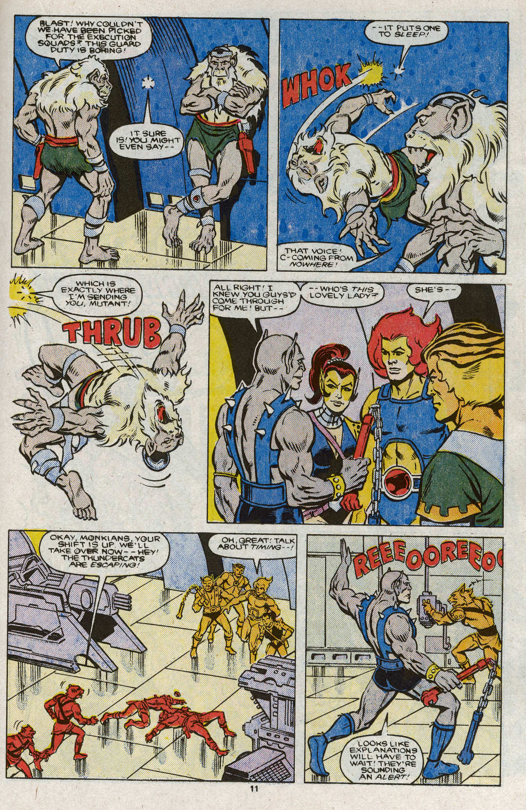 Read online ThunderCats (1985) comic -  Issue #5 - 17