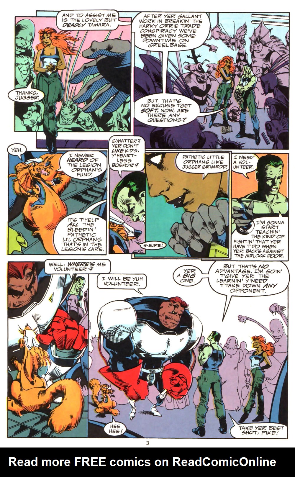 Read online Alien Legion (1987) comic -  Issue #12 - 5