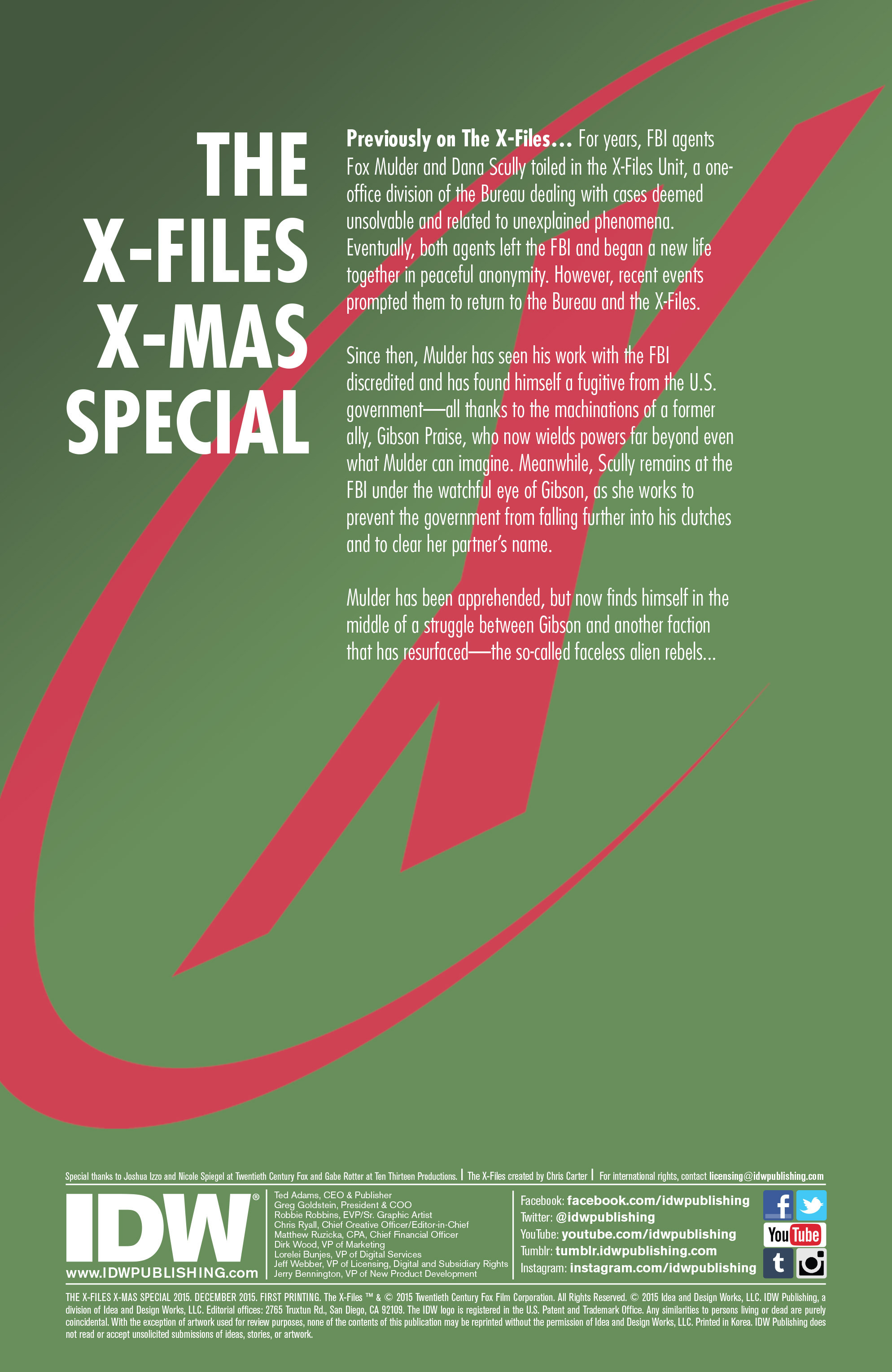 Read online The X-Files: Season 11 comic -  Issue # _Special - 3
