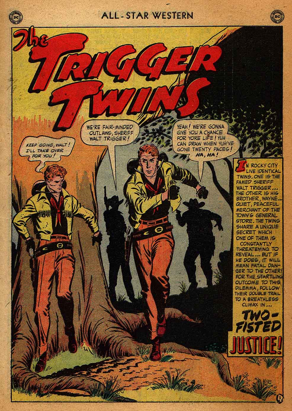 Read online All-Star Western (1951) comic -  Issue #58 - 3