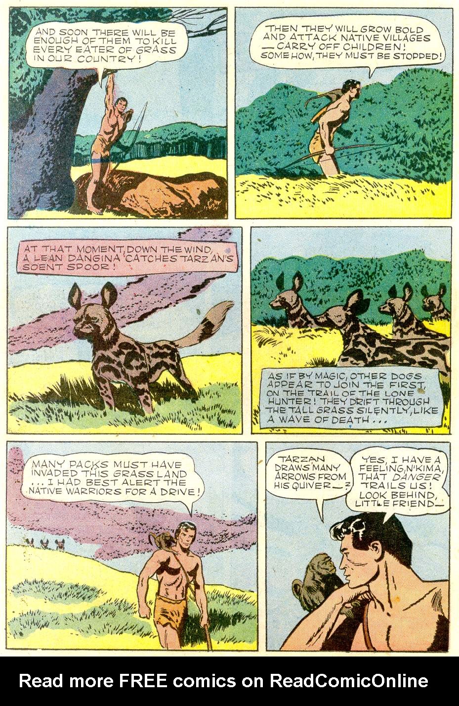 Read online Tarzan (1948) comic -  Issue #43 - 28