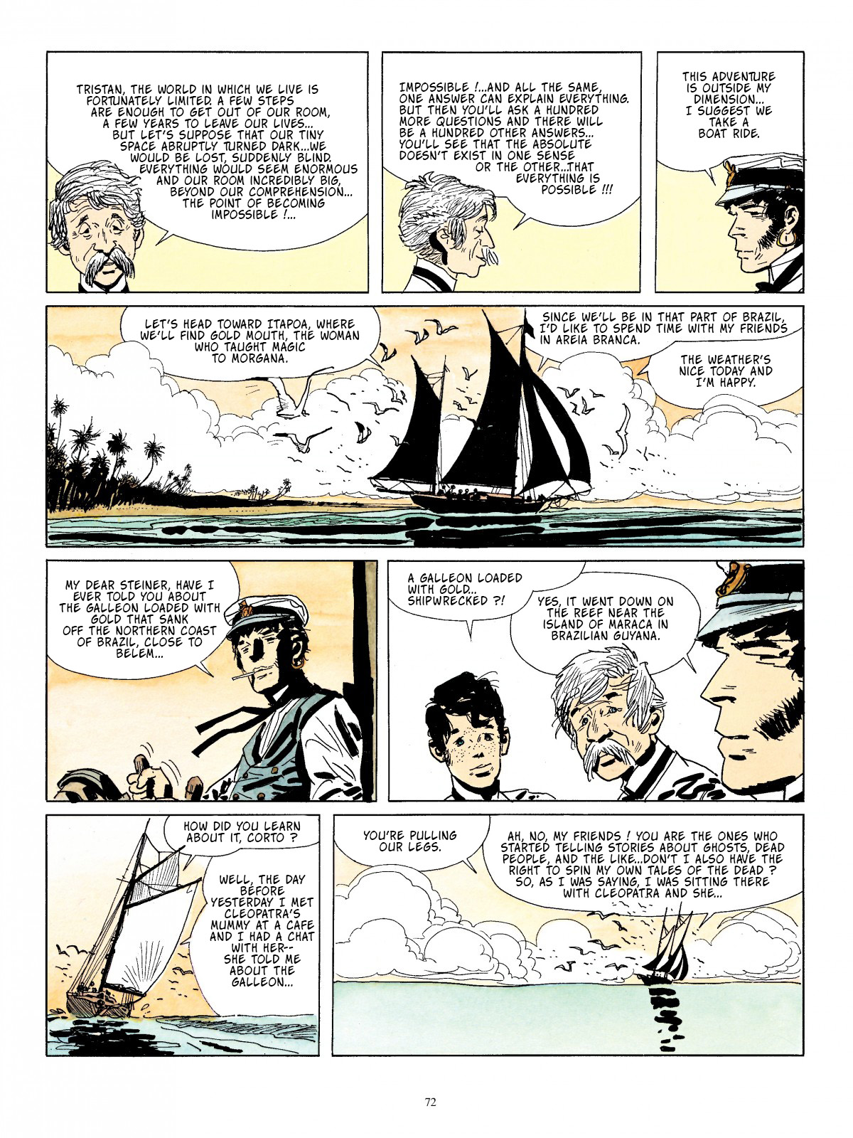 Read online Corto Maltese comic -  Issue # TPB 3 - 60